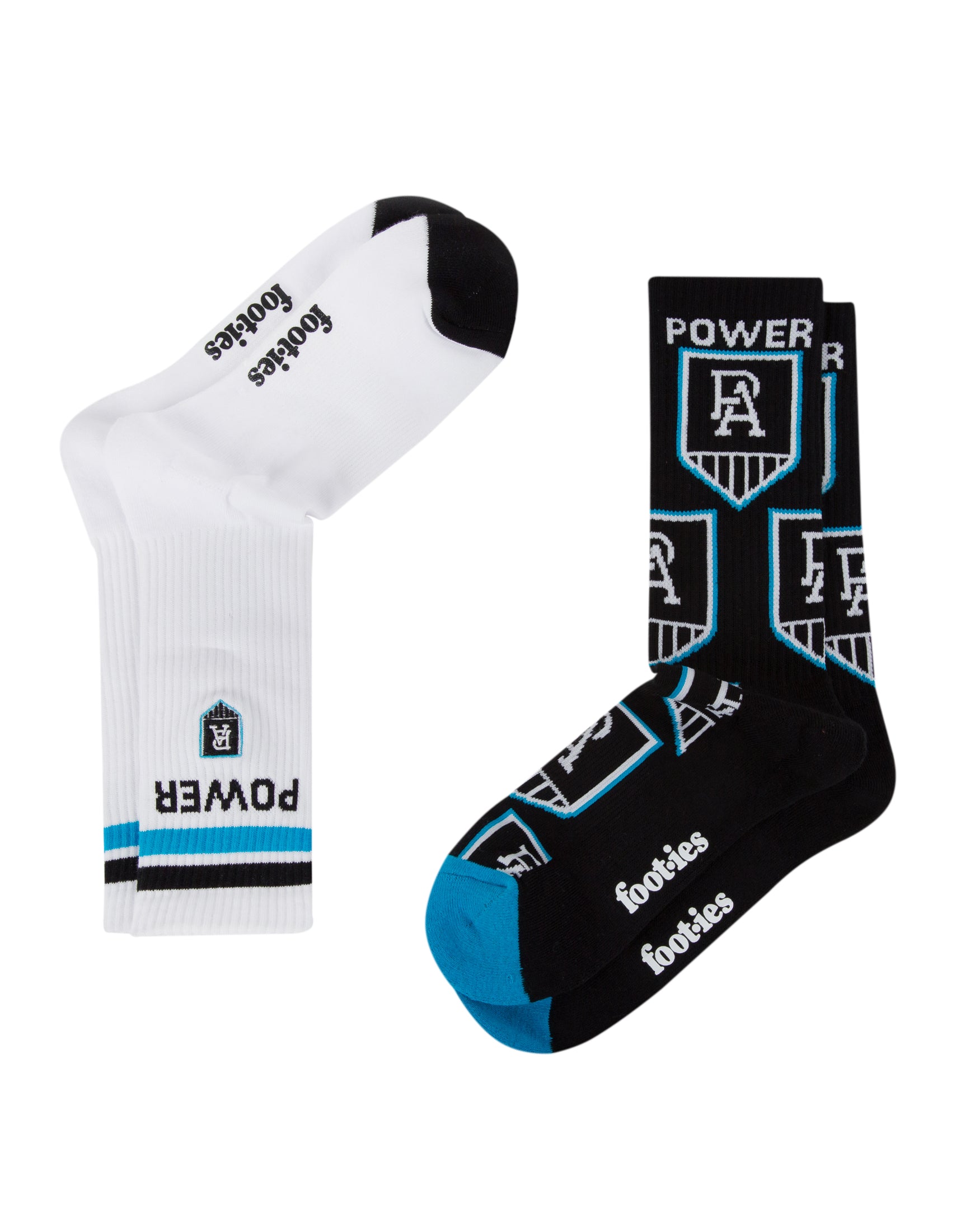 Port Adelaide Power Mascot Sneaker 2 Pack Socks
