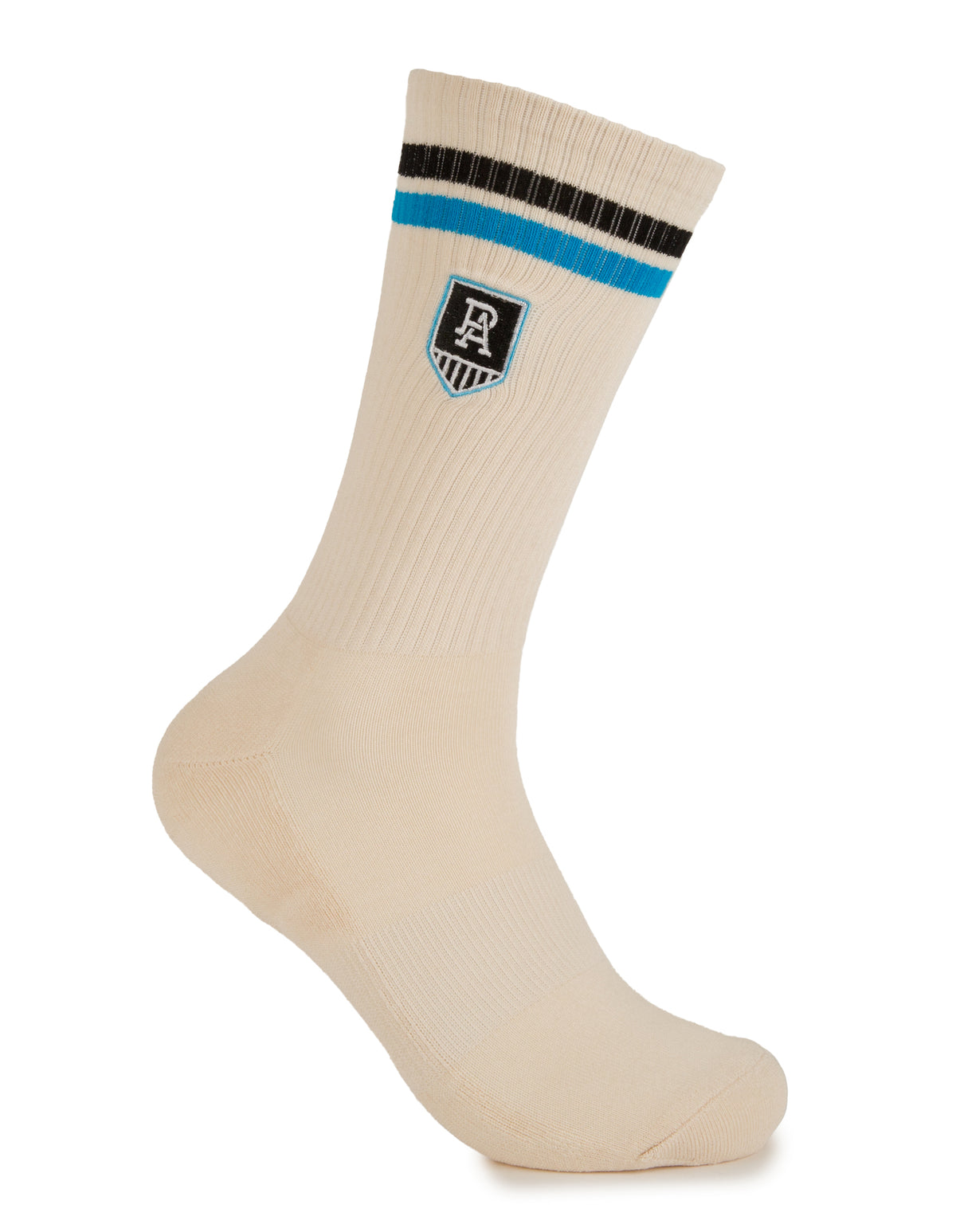 Port Adelaide Power Sneaker Sock 2 Pack Gift Box