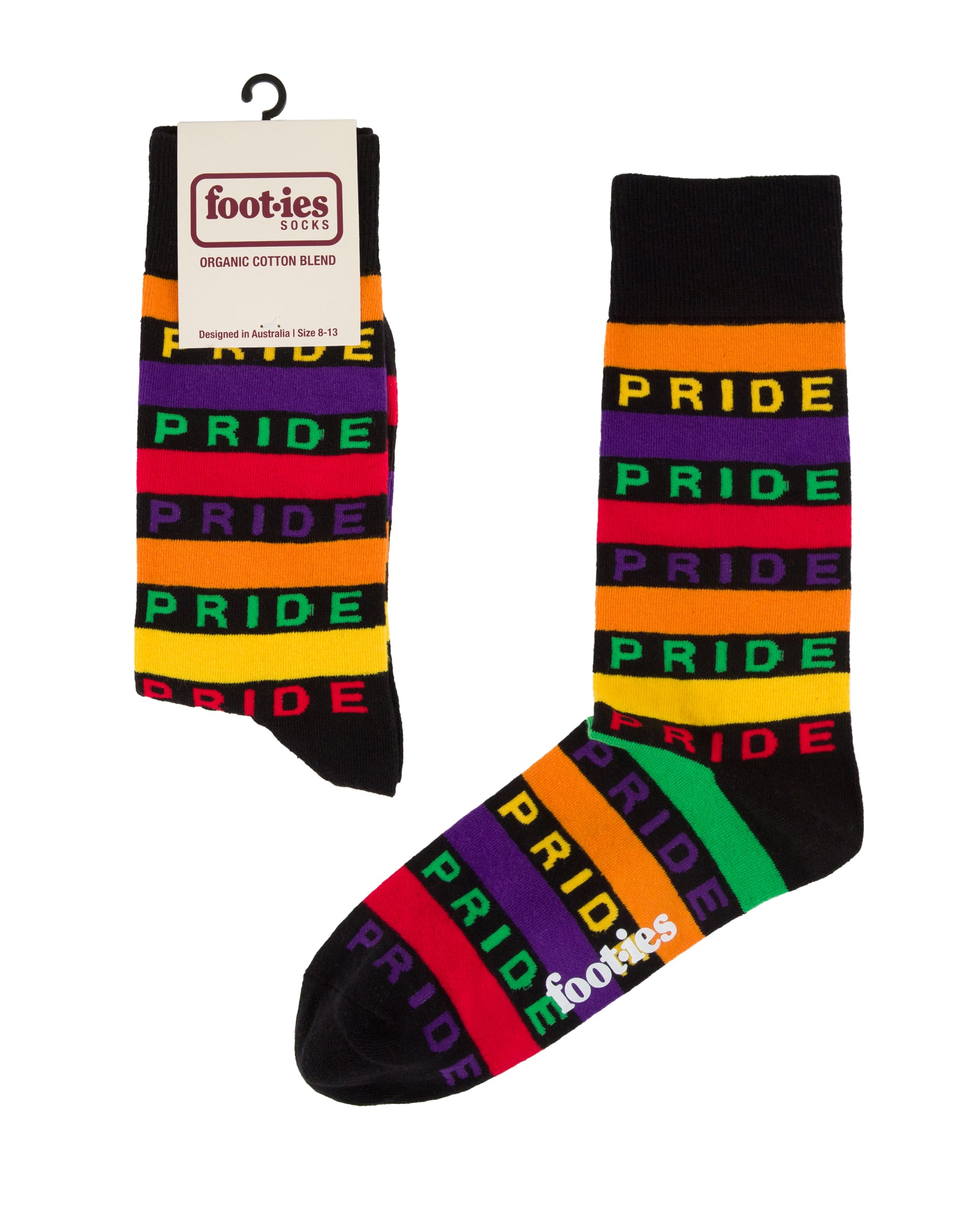 Pride Stripes Organic Cotton Socks