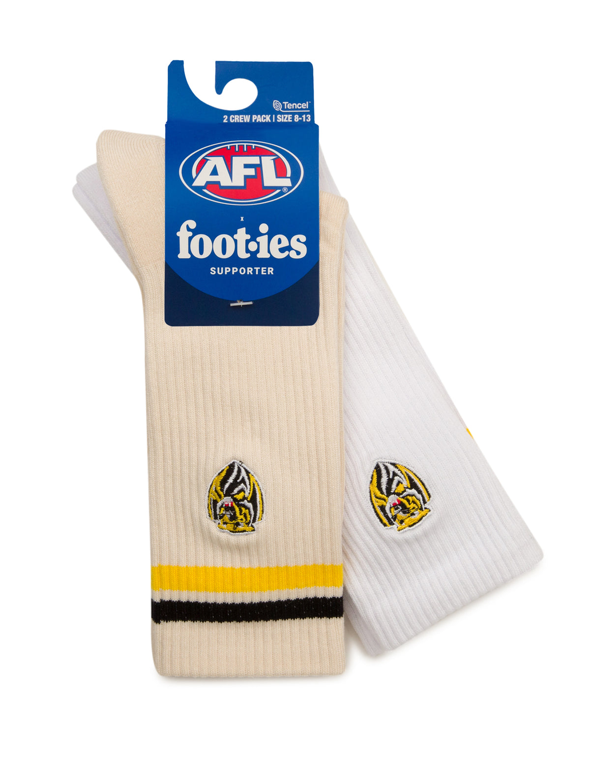 Richmond Tigers Sneaker Sock 2-Pack
