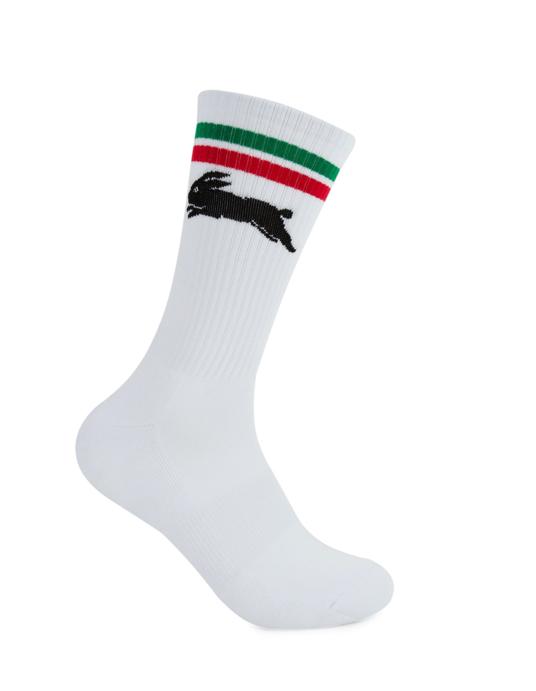 South Sydney Rabbitohs Logo Sneaker Socks 2 Pack