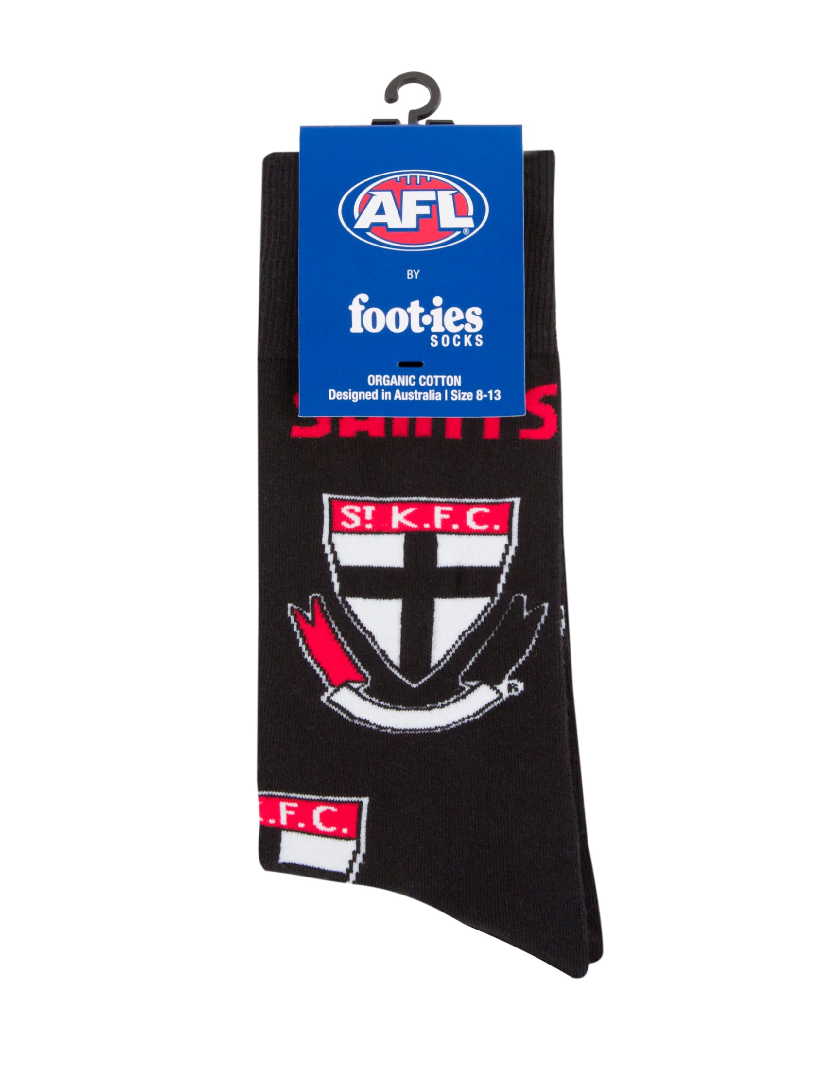 St Kilda Saints Mascot Organic Cotton Socks