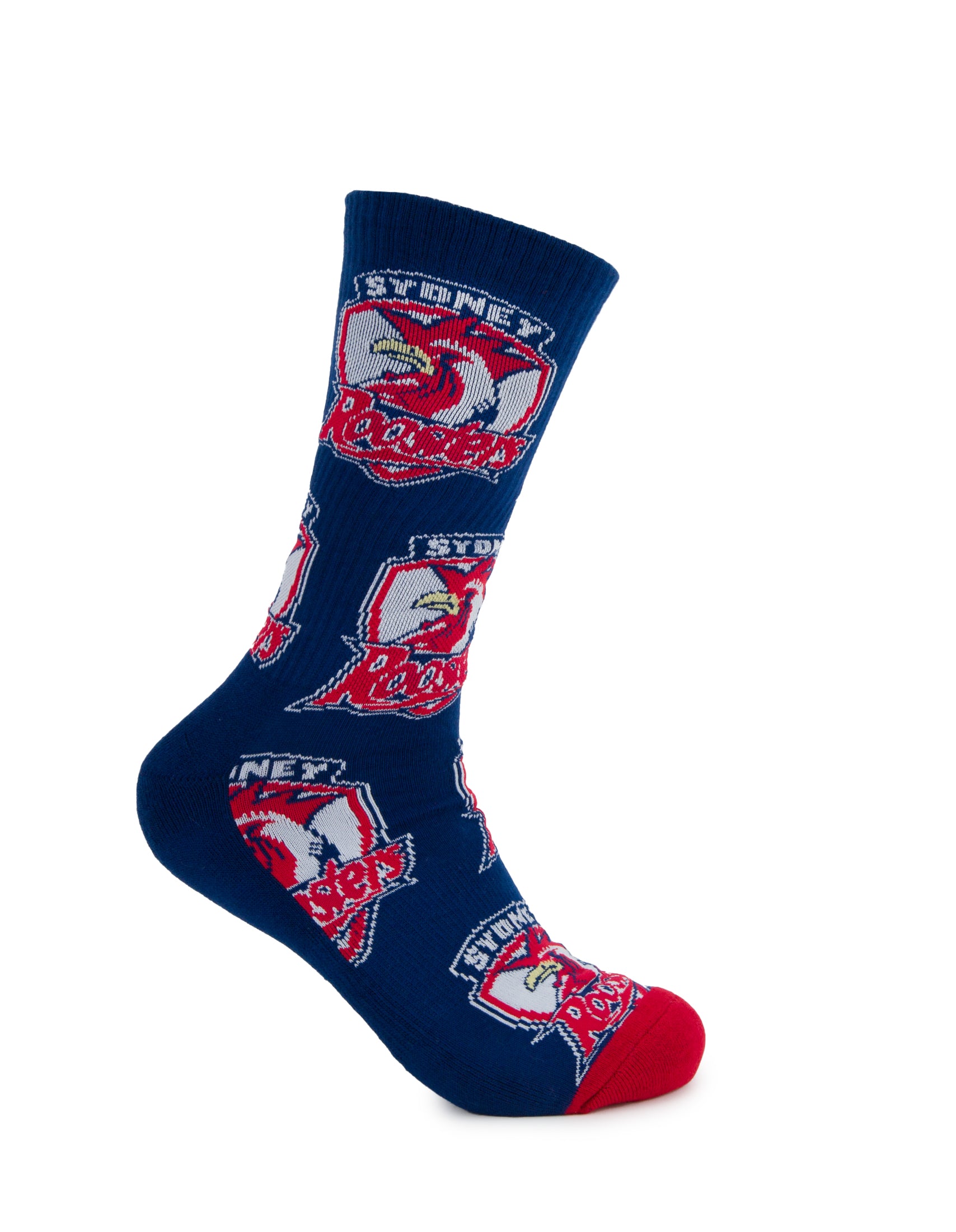 Sydney Roosters Logo Sneaker Socks 2 Pack