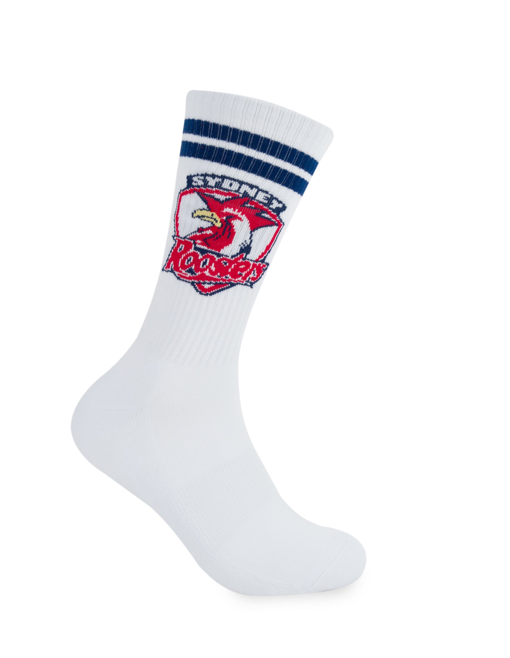 Sydney Roosters Logo Sneaker Socks 2 Pack