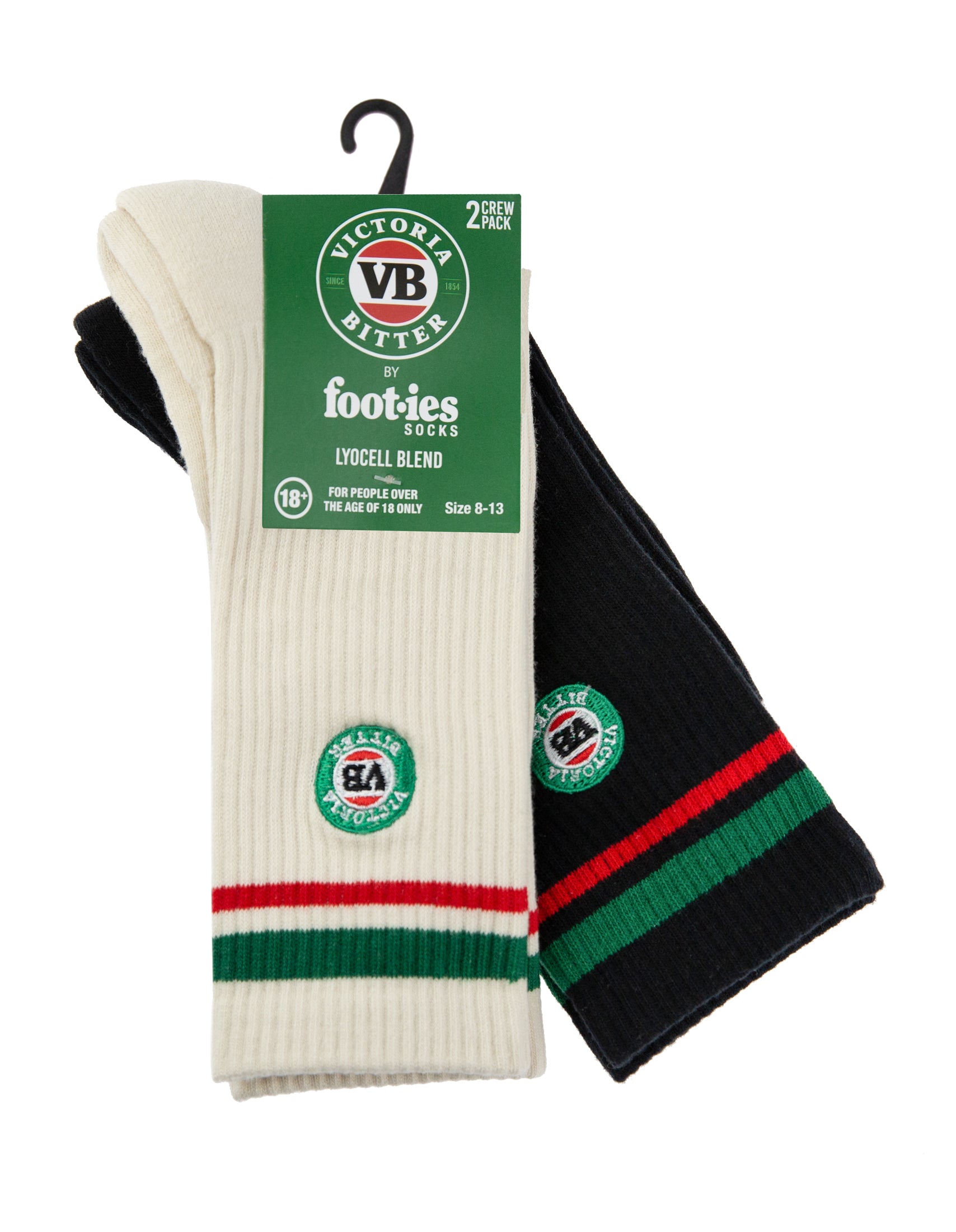 VB Logo Sneaker Socks 2 Pack