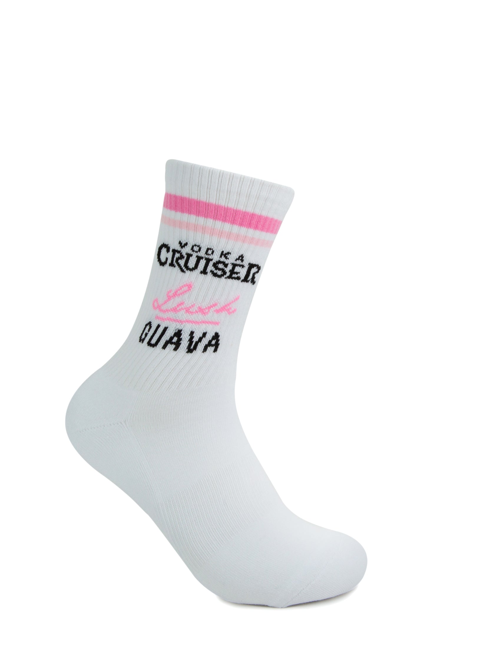 Vodka Cruiser Lush Guava Sneaker Sock 2 Pack