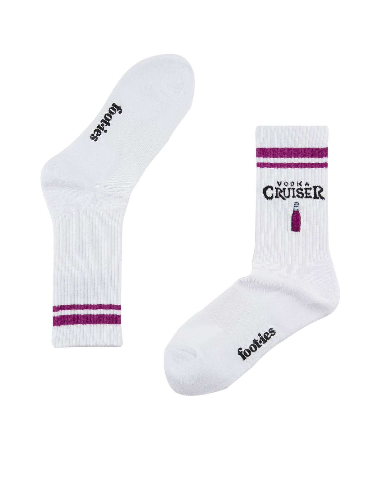 Vodka Cruiser Bold Embroidery Sneaker Sock 2-Pack