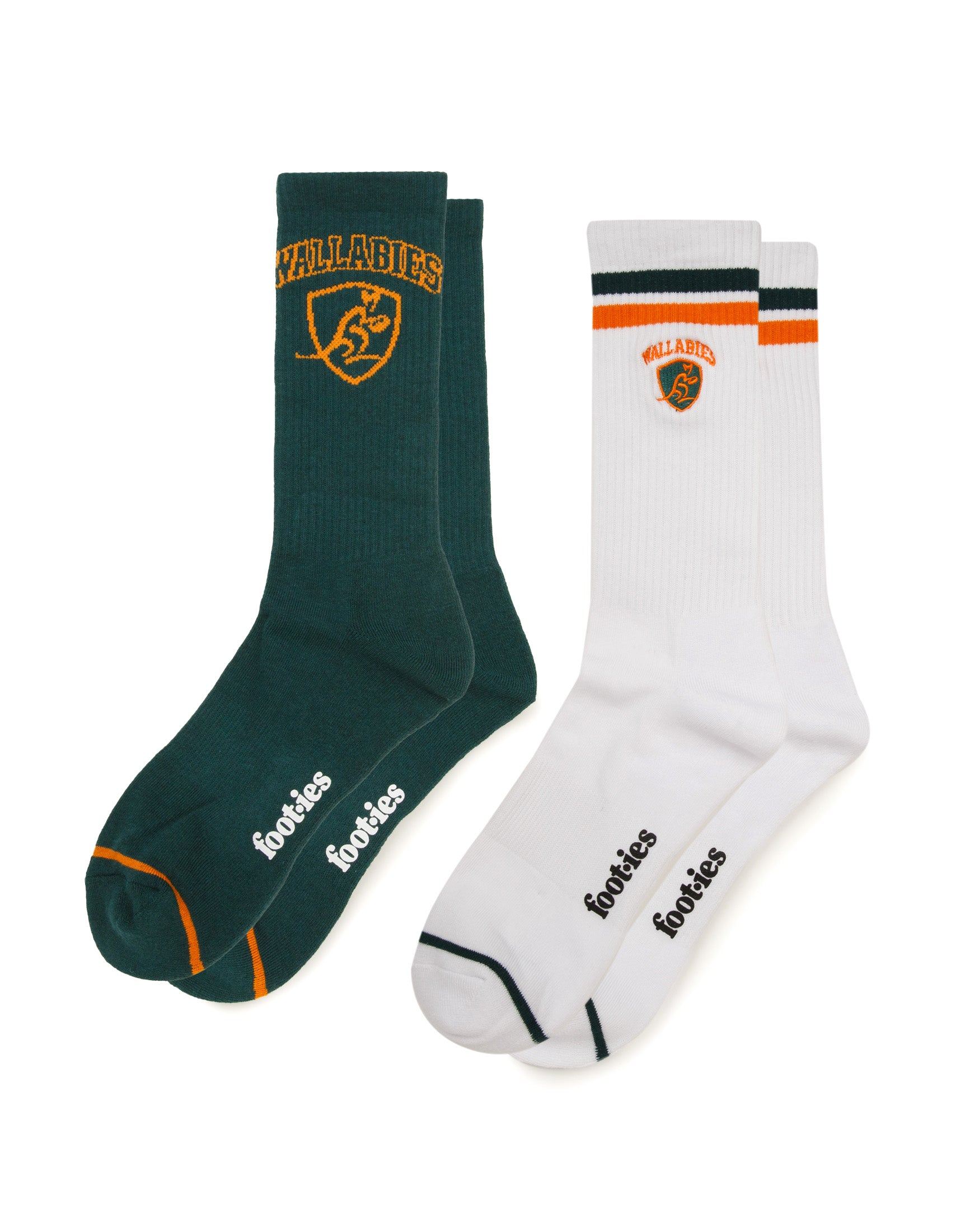 Wallabies World Cup Sneaker Sock 2-Pack