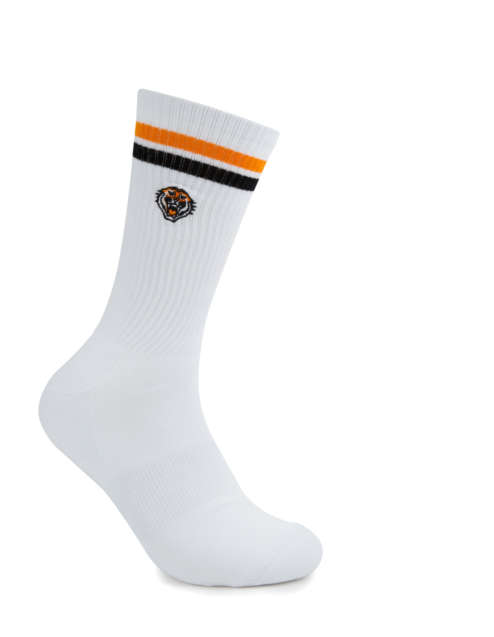 Wests Tigers Embroidered Sneaker Socks 2 Pack