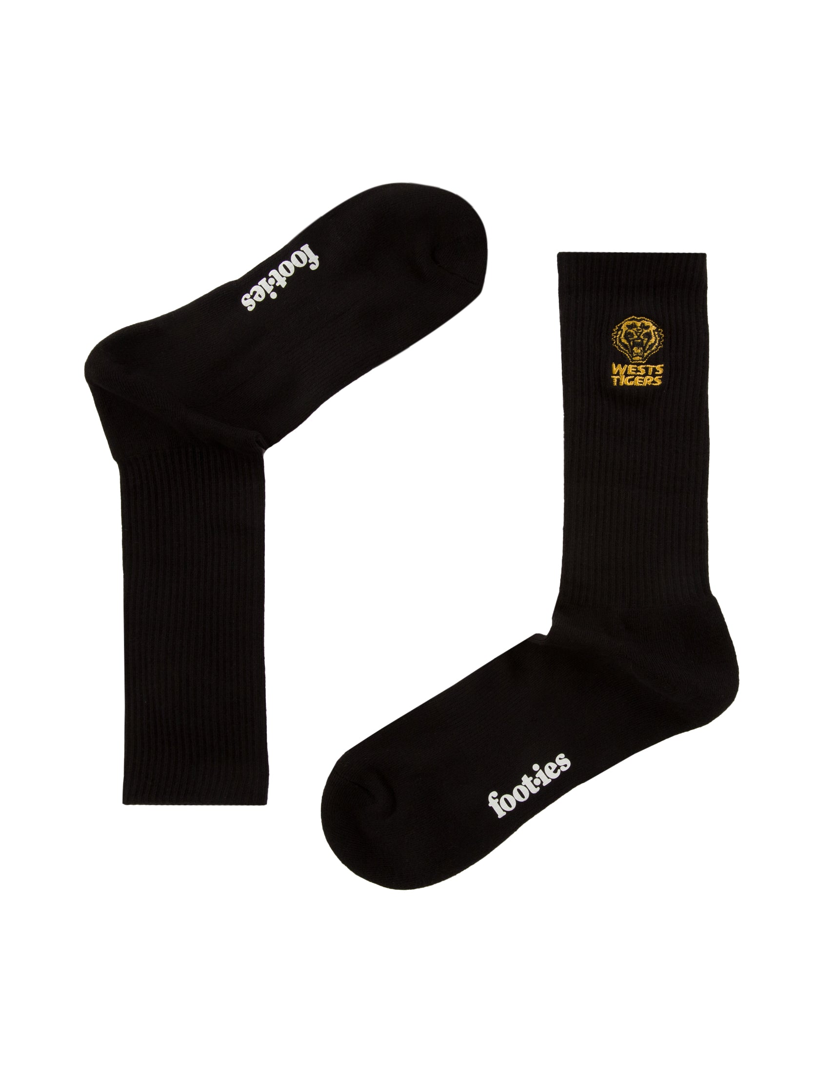 Wests Tigers Sneaker Sock 2-Pack