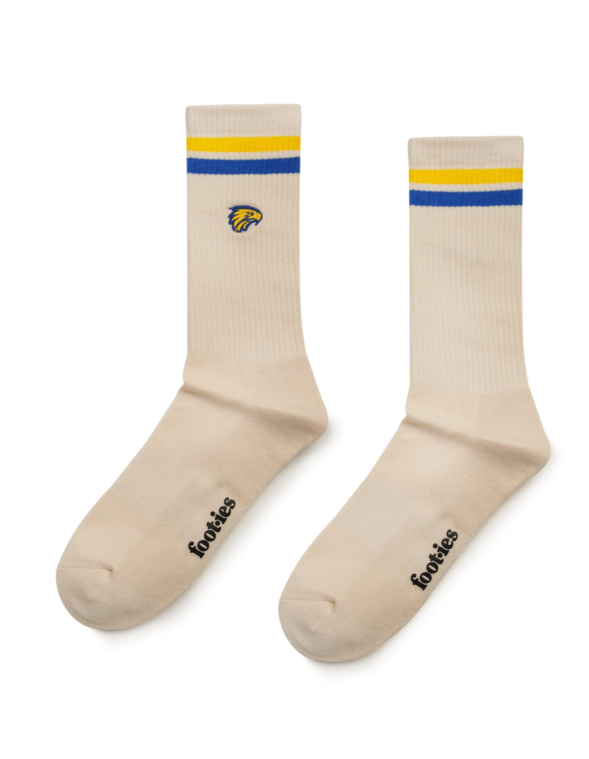West Coast Eagles Sneaker Sock 2-Pack Gift Box