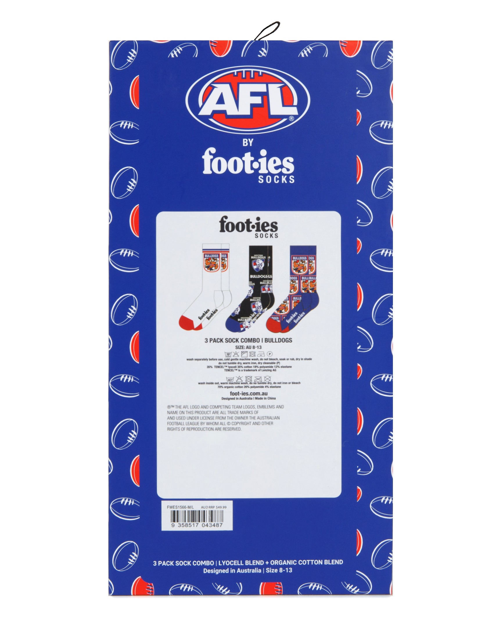 Western Bulldogs 3-Pack Gift Box