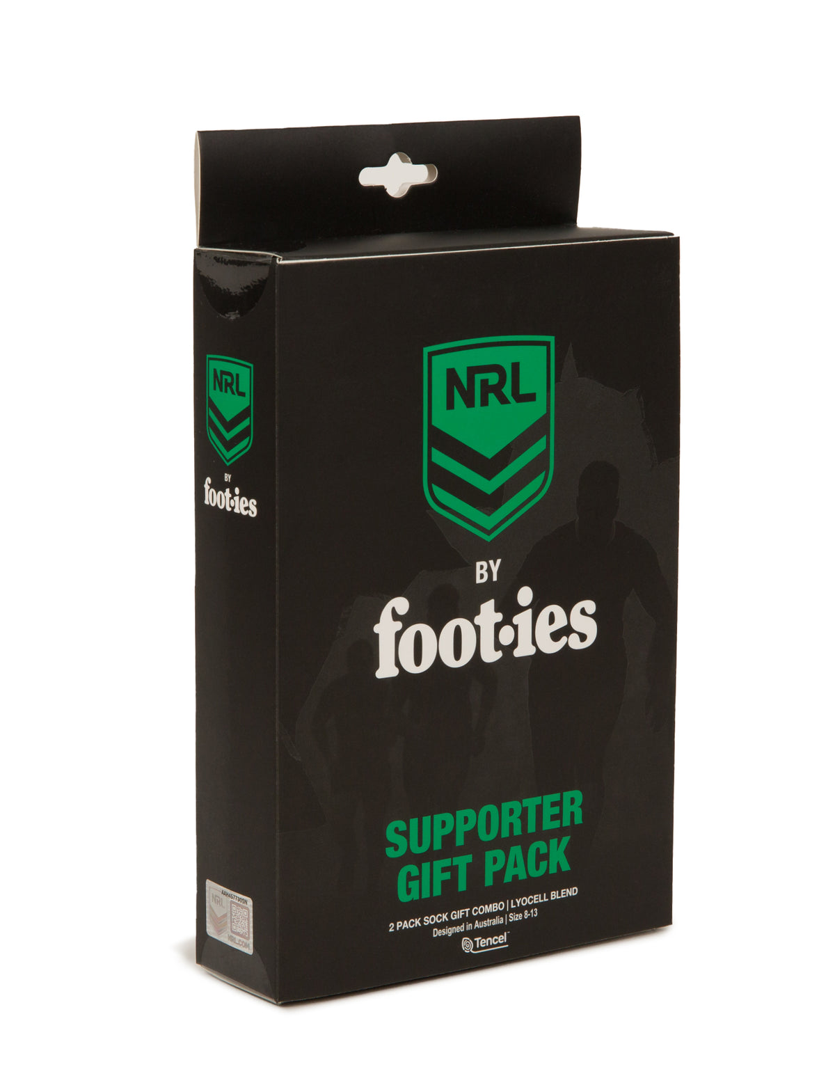 Cronulla-Sutherland Sharks Sneaker Sock 2 Pack Gift Box