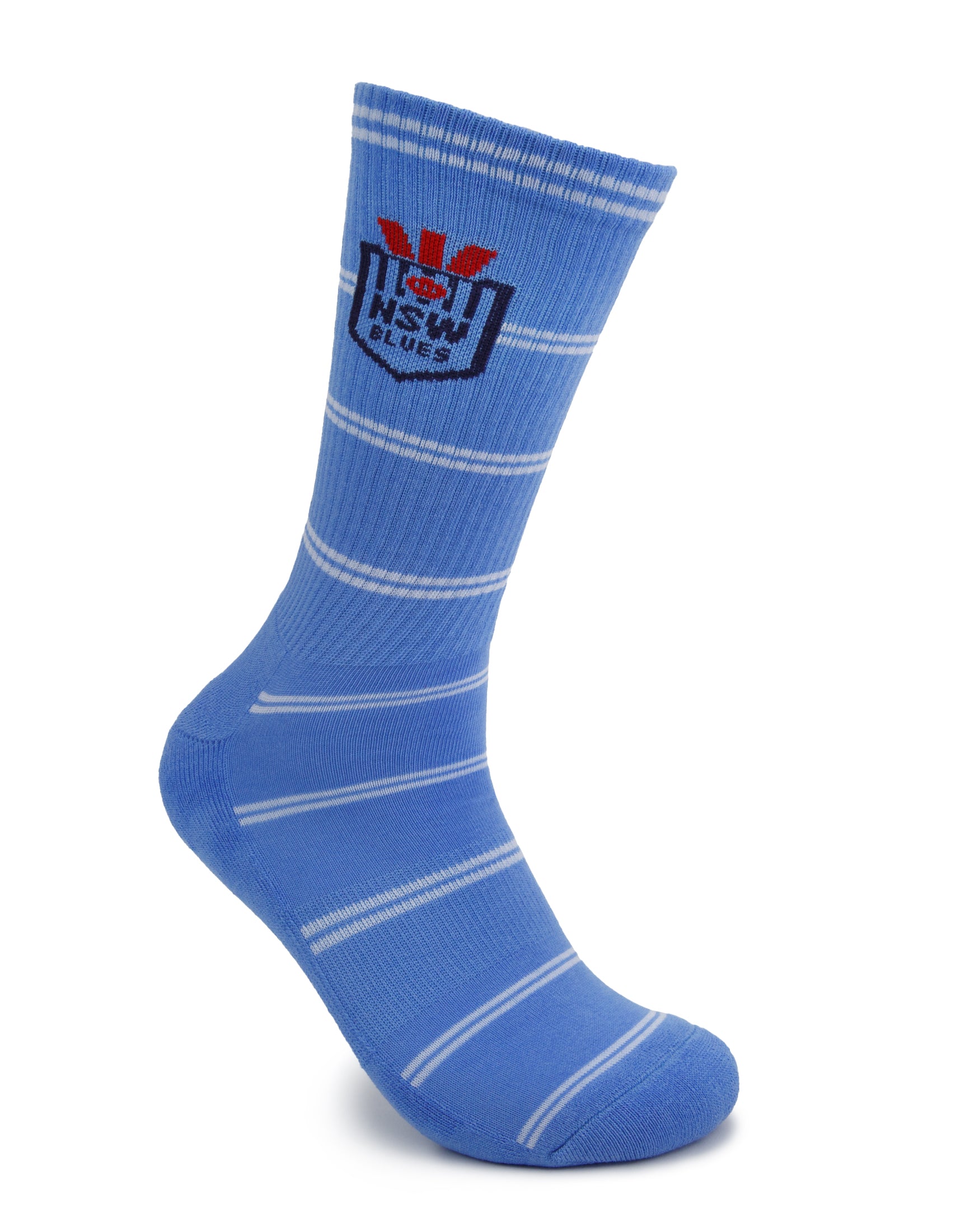 NSW Blues All Over Stripe Sneaker Sock 2-Pack