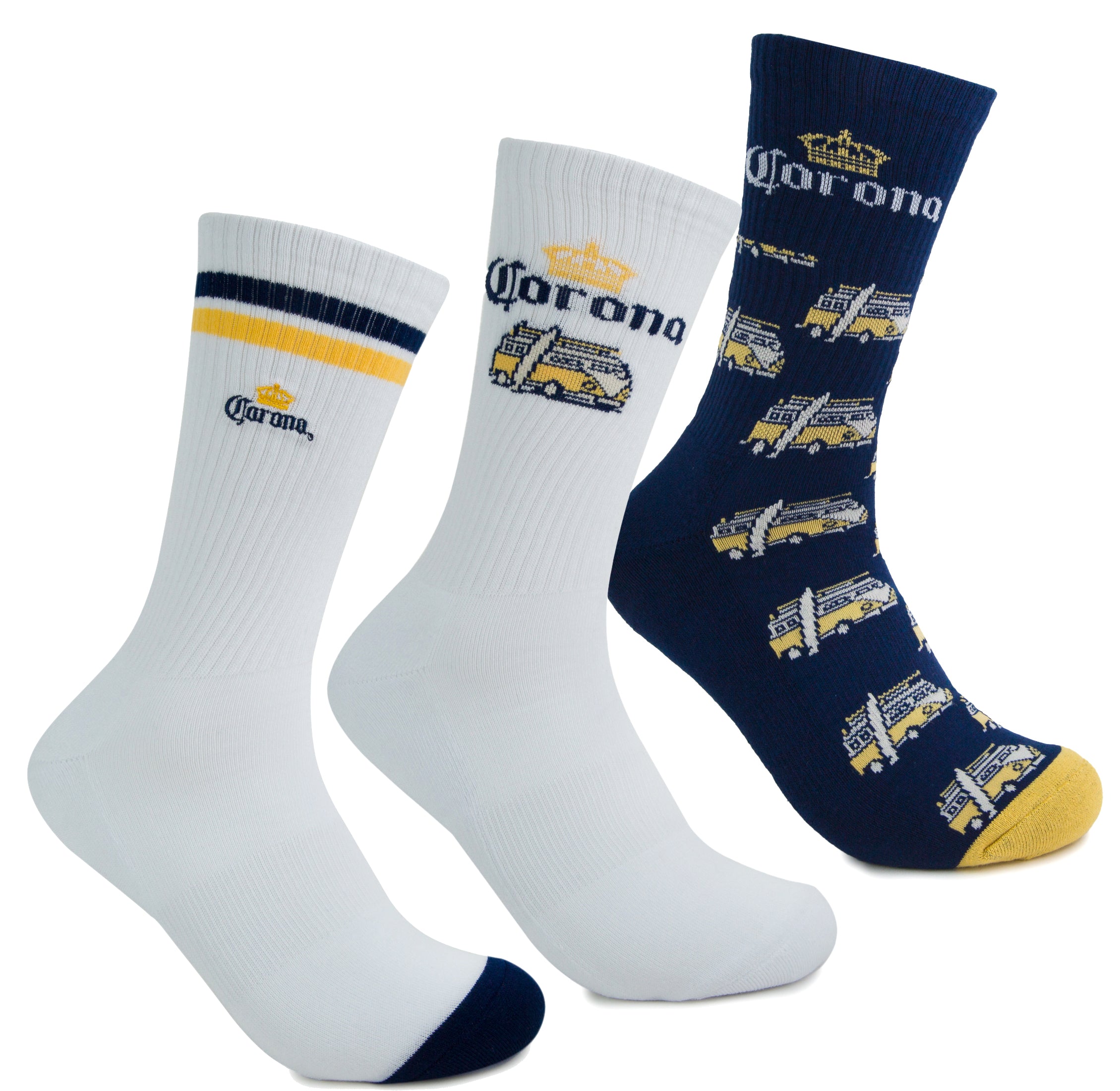 Corona 3-Pack Sock Combo Gift Box