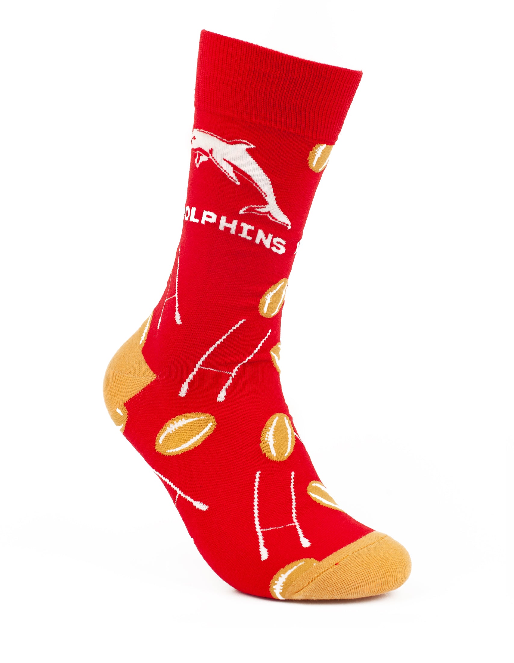 Redcliffe Dolphins Goal Post Logo