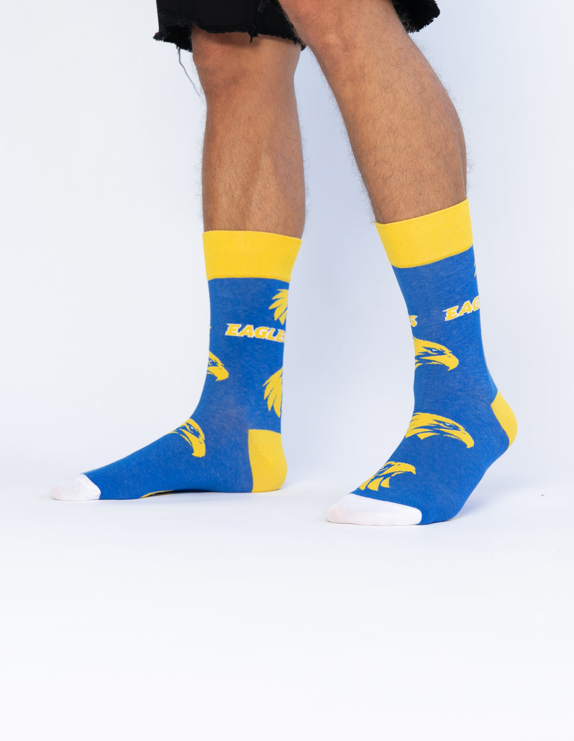 West Coast Eagles Large Logos Sock