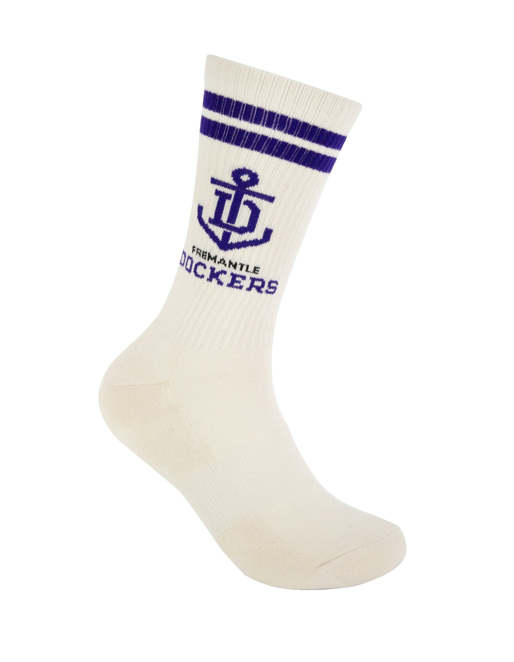 Fremantle Dockers Icons 2 Pack Sneaker Socks