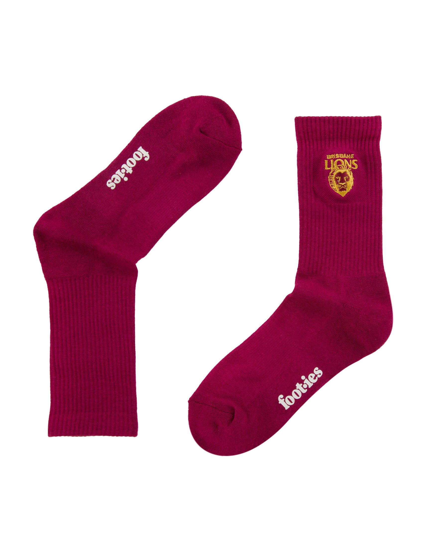 Brisbane Lions Sneaker Sock 2-Pack