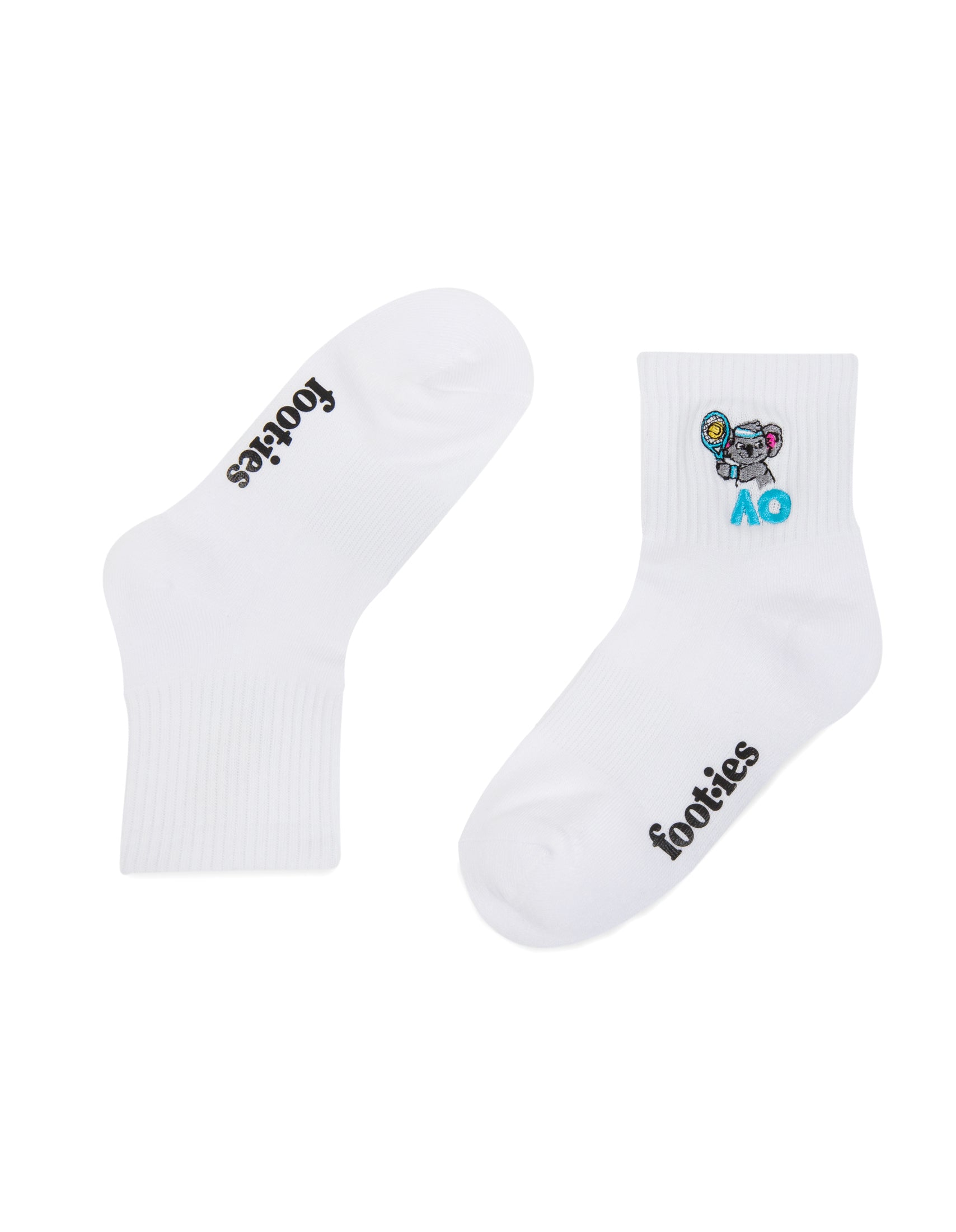Aussie Open Australian Animals Quarter Crew Socks 2-Pack