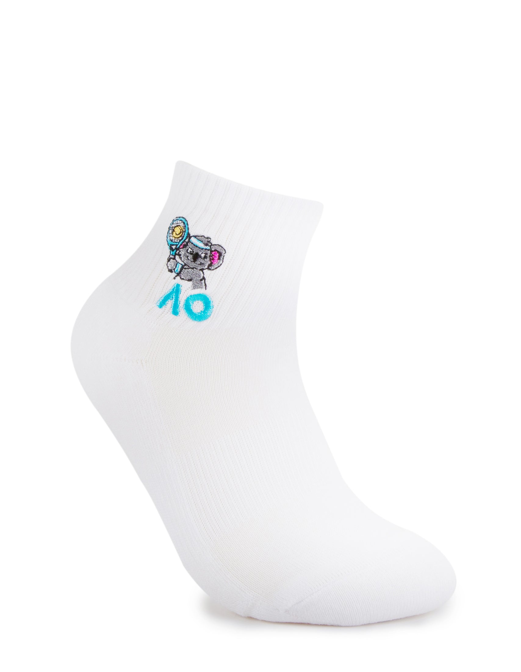 Aussie Open Australian Animals Quarter Crew Socks 2-Pack