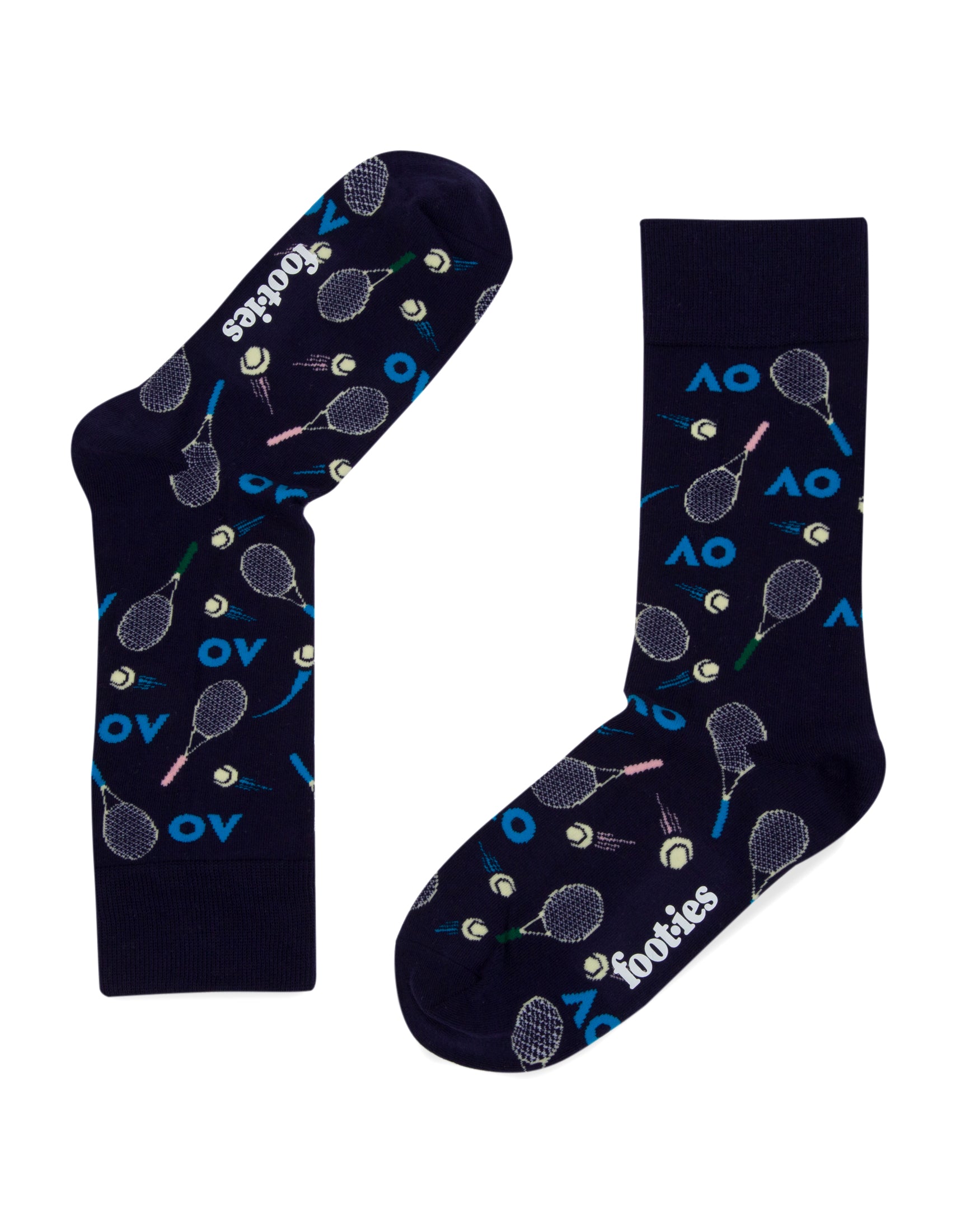 Australian Open Organic Cotton Novelty Sock 4-Pack