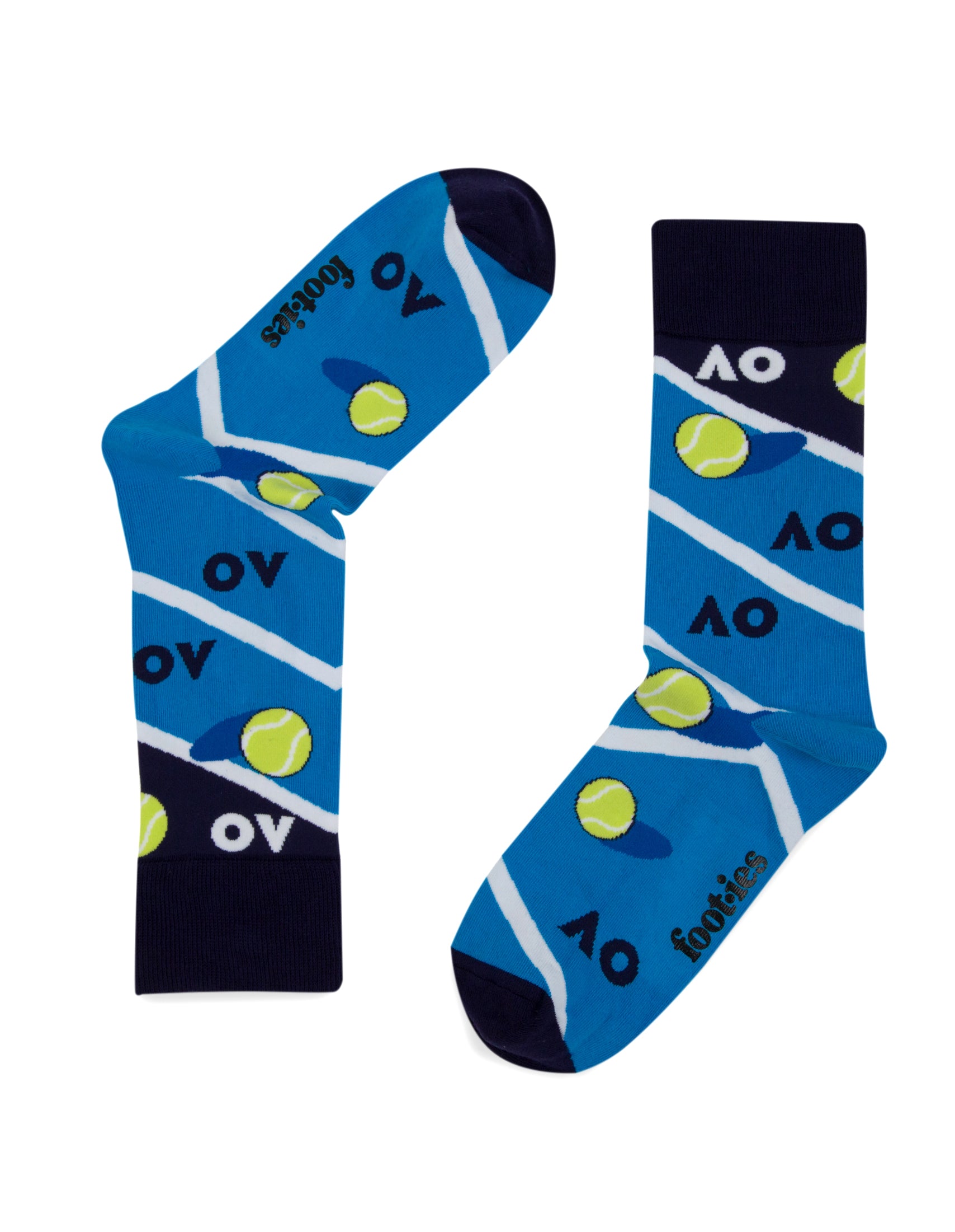 Australian Open Organic Cotton Novelty Sock 4-Pack