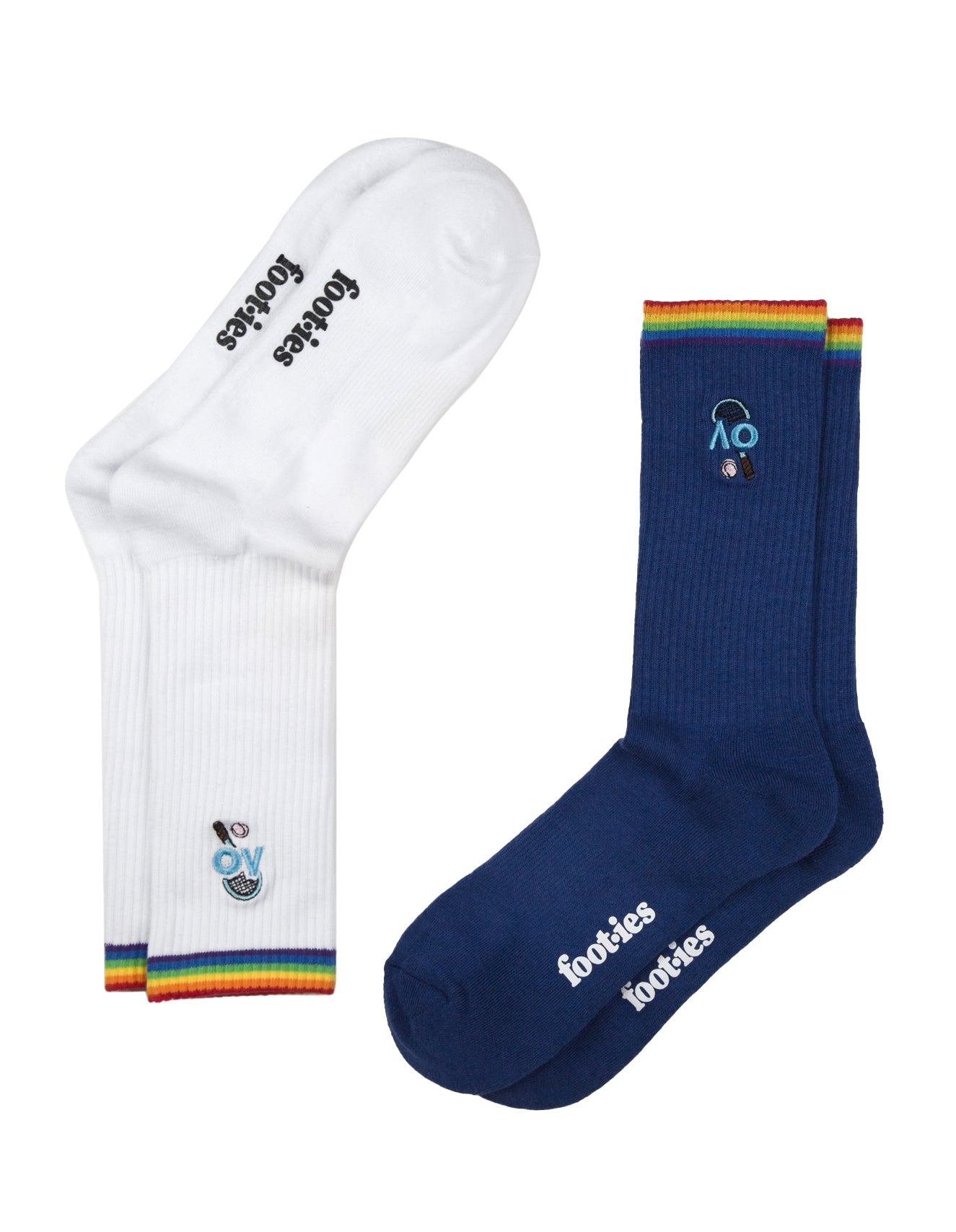AO Pride Sneaker Sock 2 Pack Socks