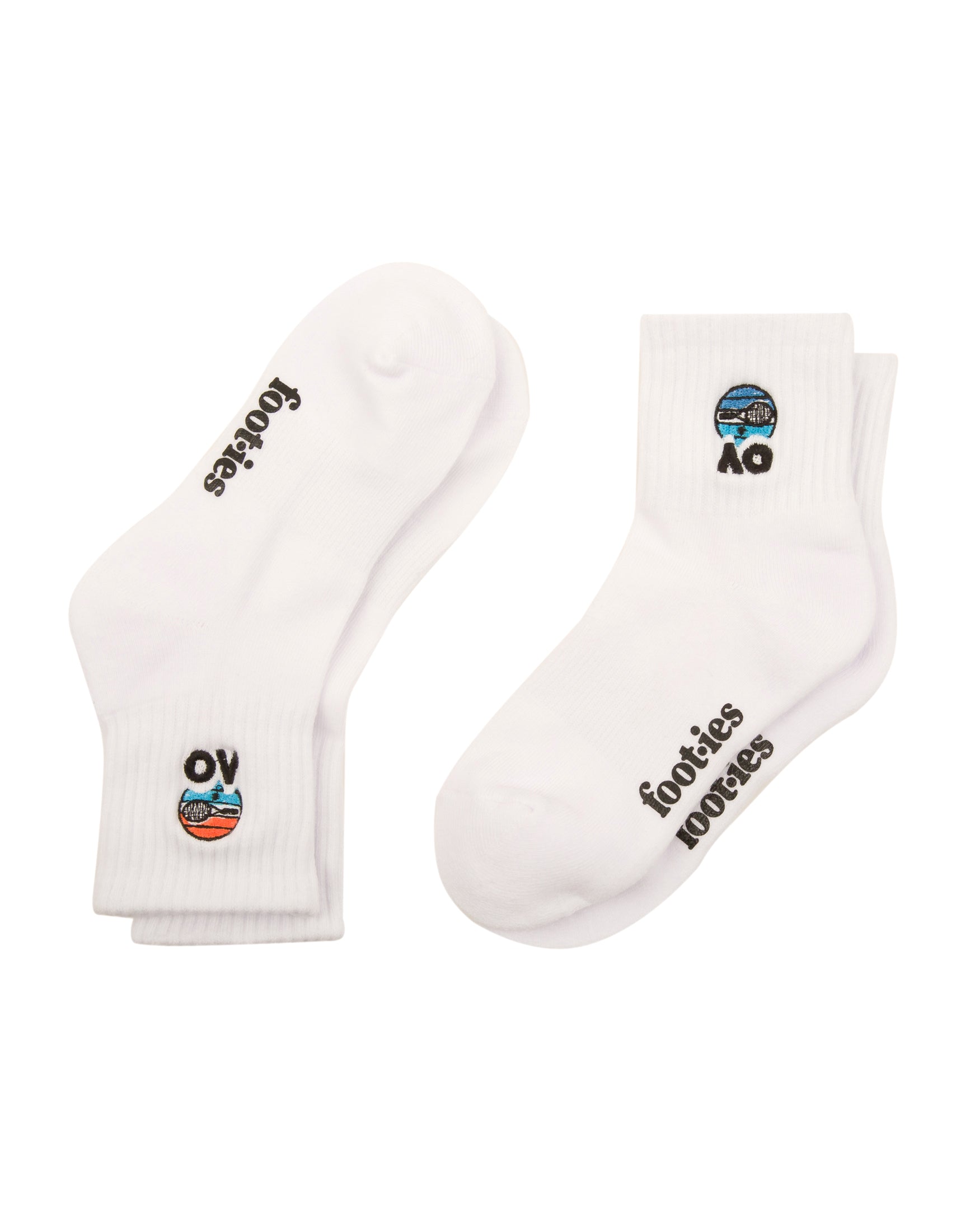 AO Sunset Racket Quarter Socks 2 Pack