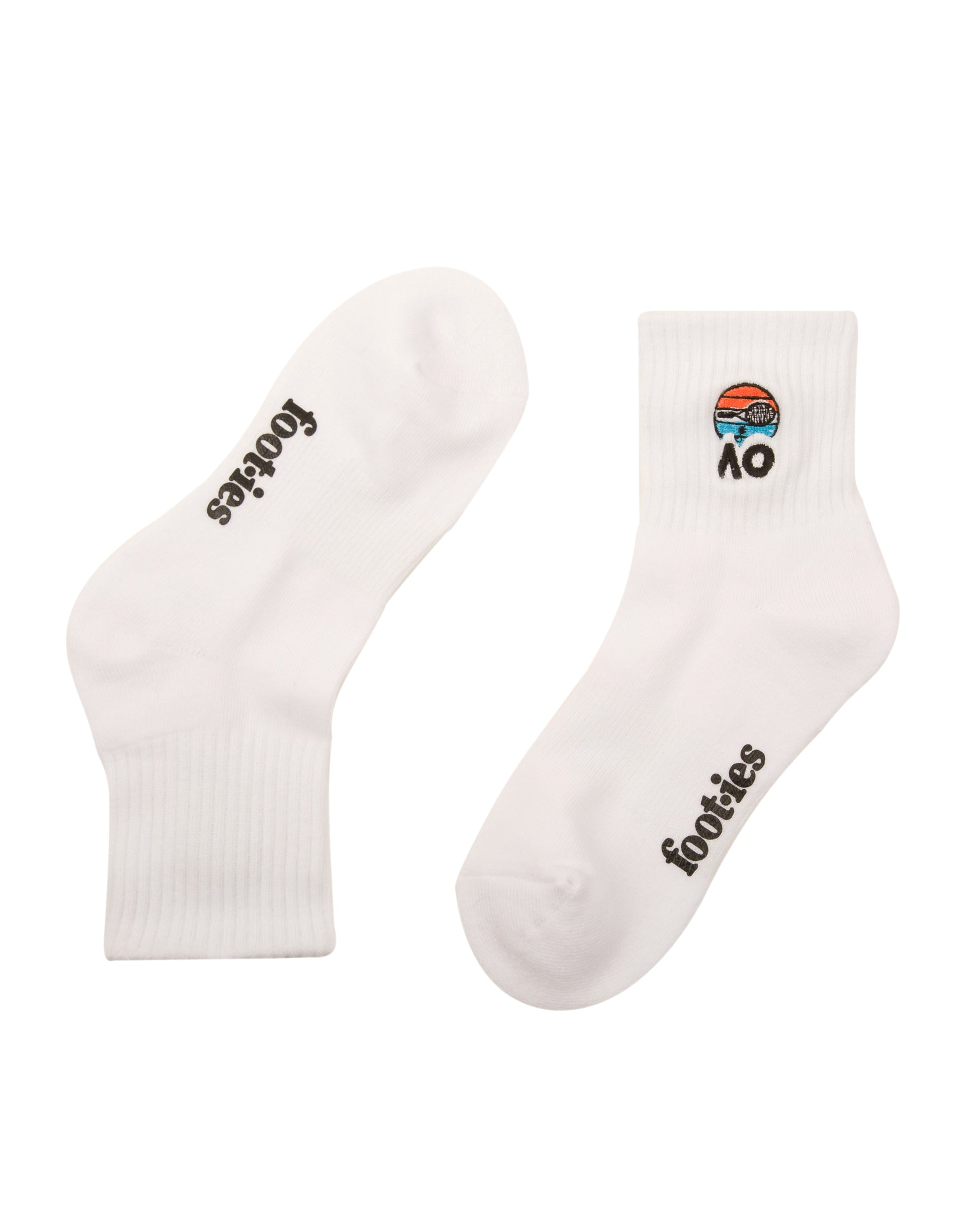 AO Sunset Racket Quarter Socks 2 Pack