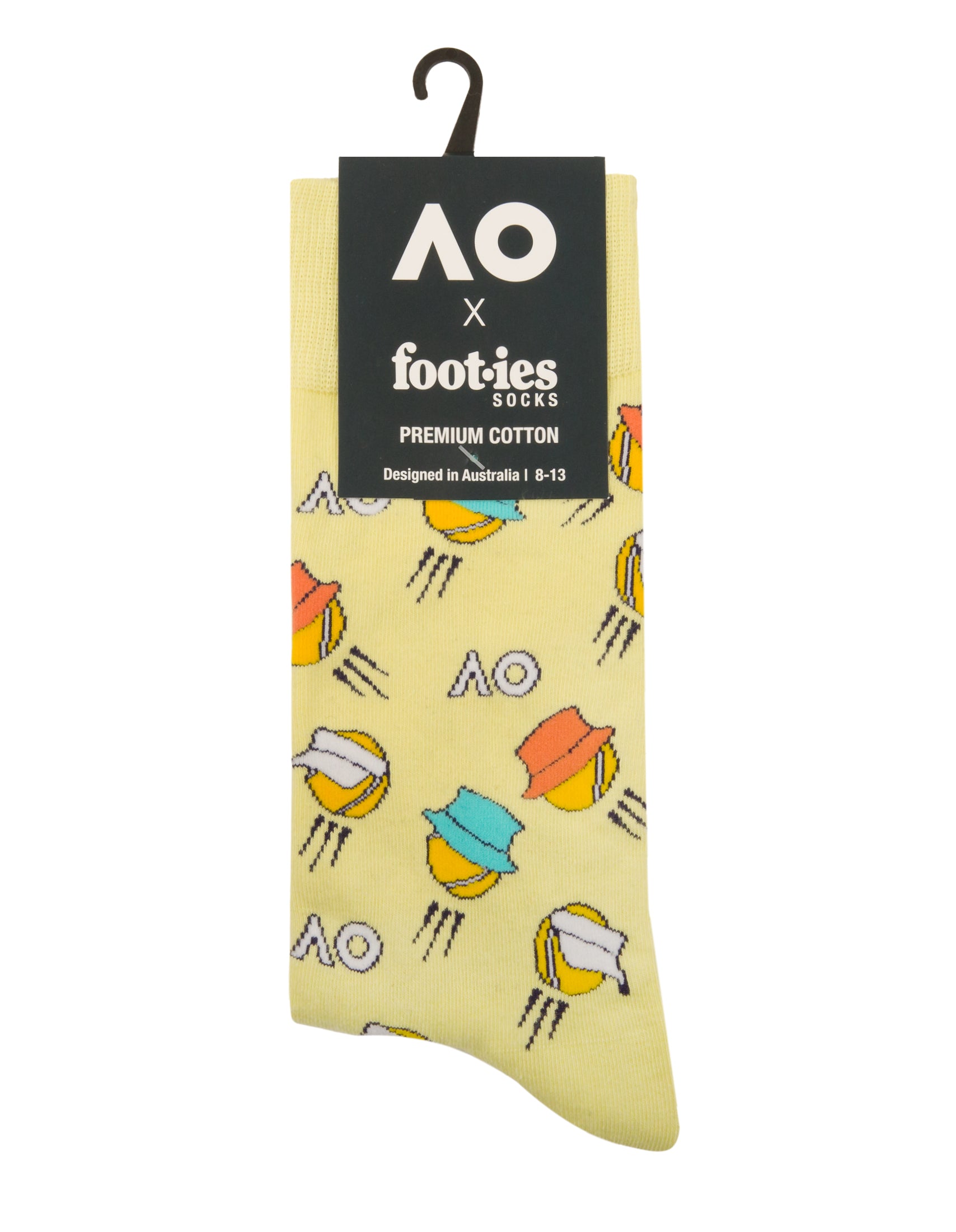 AO Tennis Balls Organic Cotton Socks