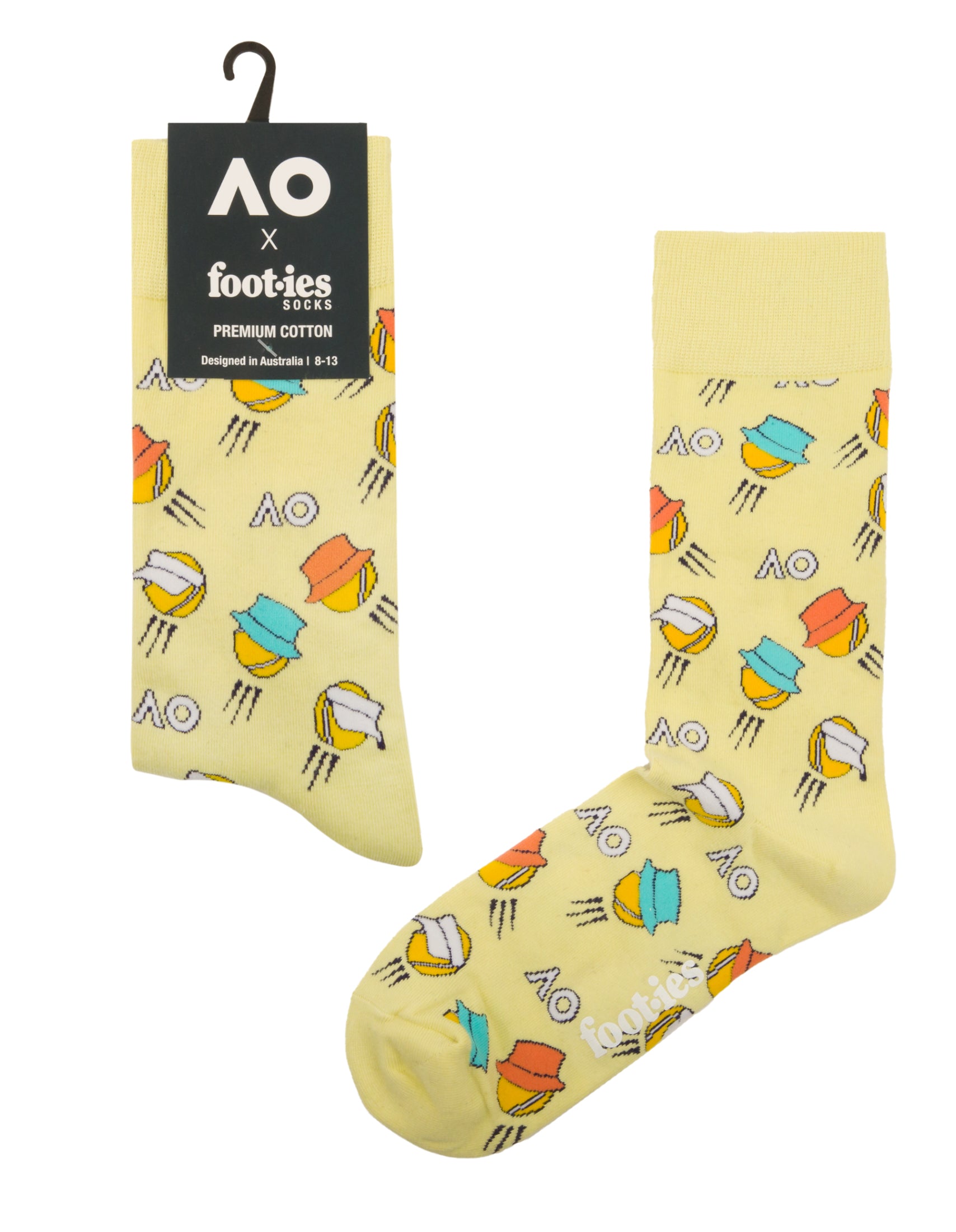 AO Tennis Balls Organic Cotton Socks