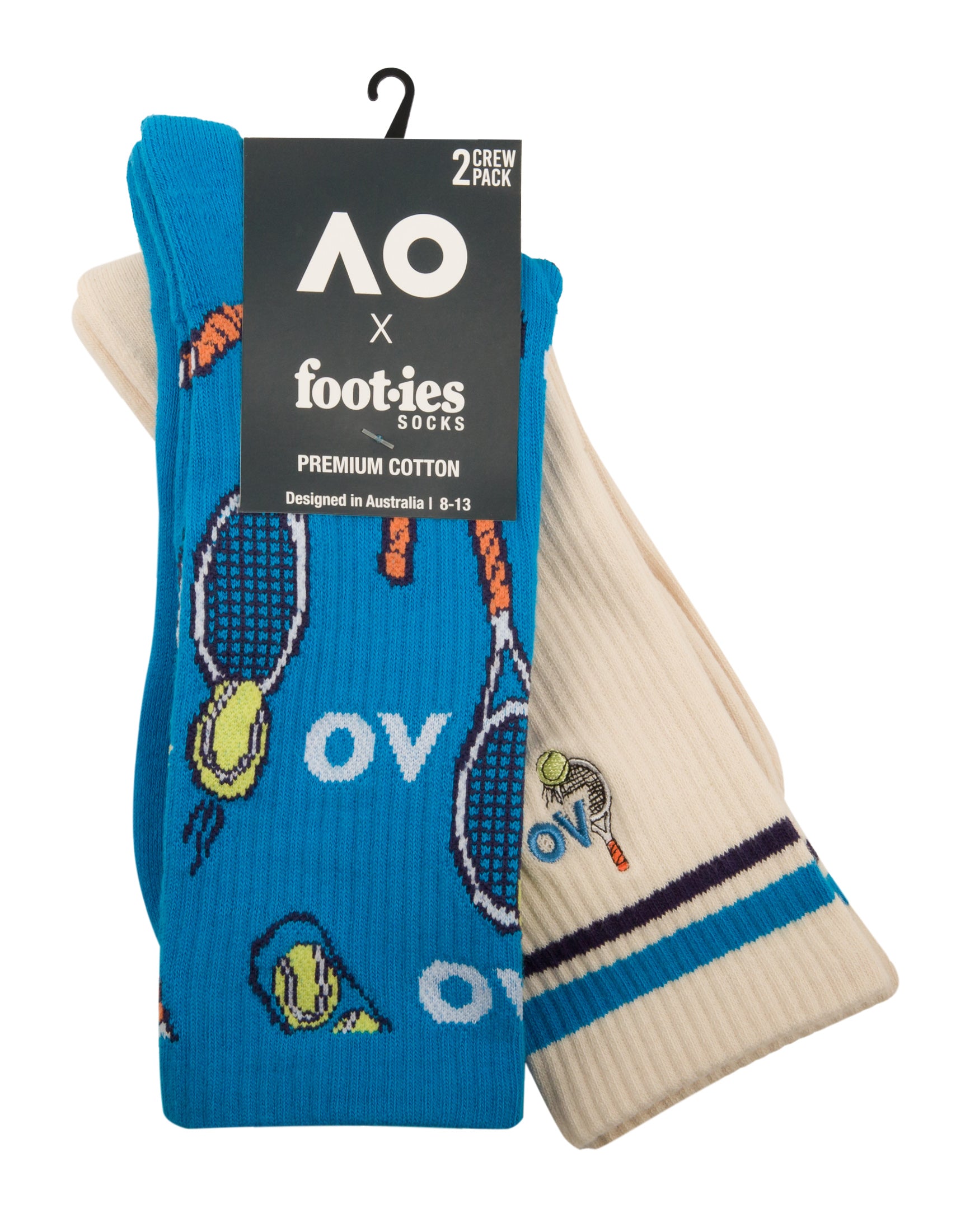 AO Tennis Time Sneaker Socks Pack