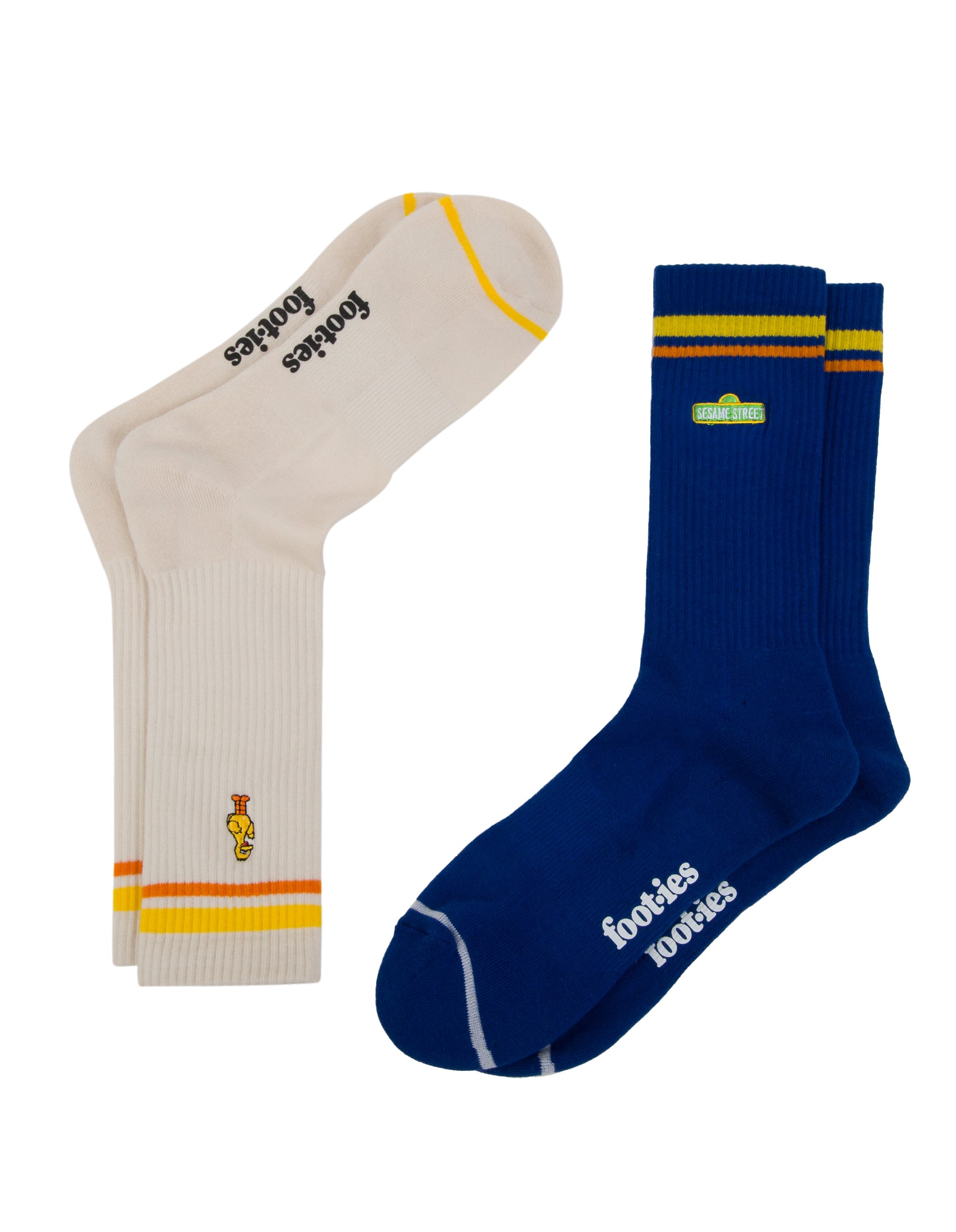Big Bird Sneaker Sock 2 Pack