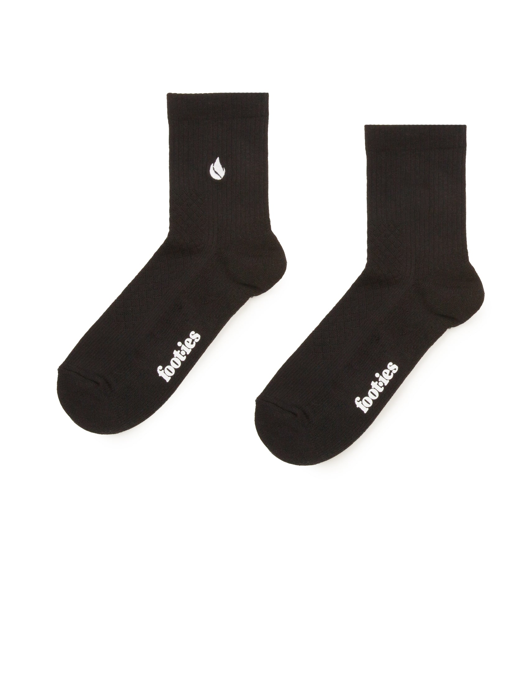 Blaze Half Crew Sneaker Sock Black 3-Pack