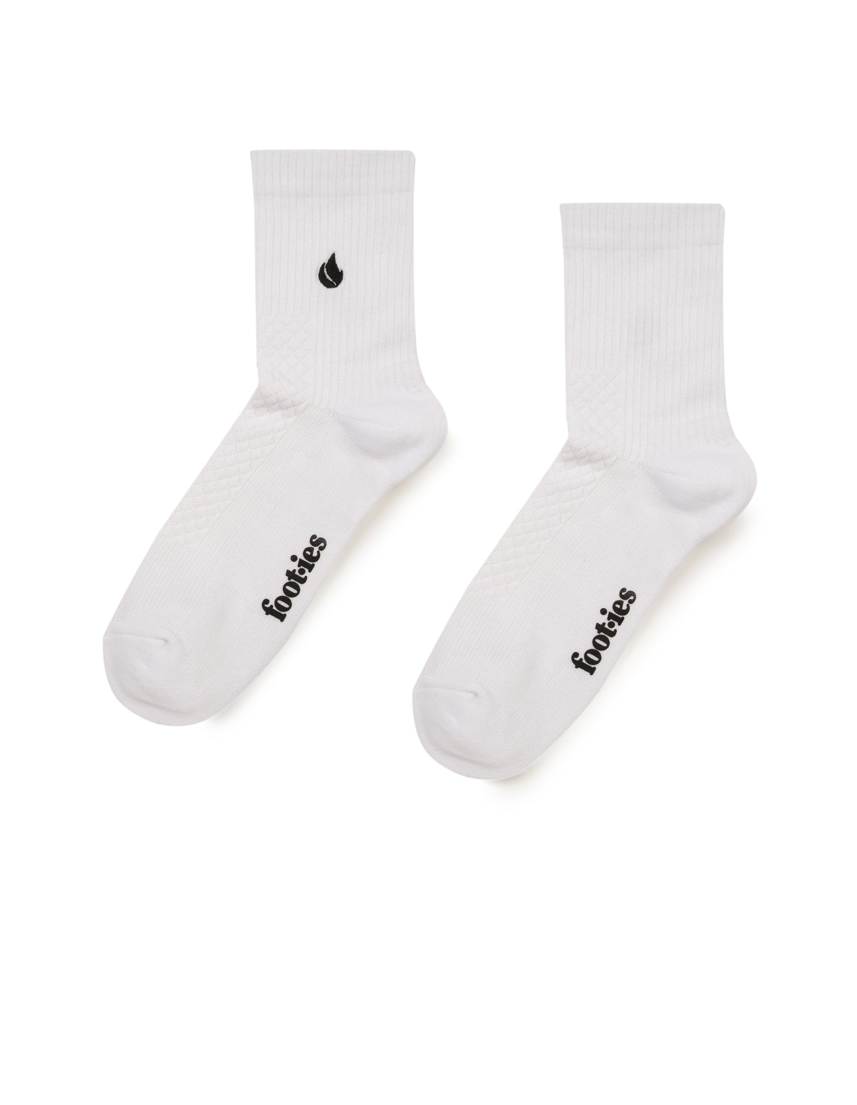 Blaze Half Crew Sneaker Sock White 3-Pack