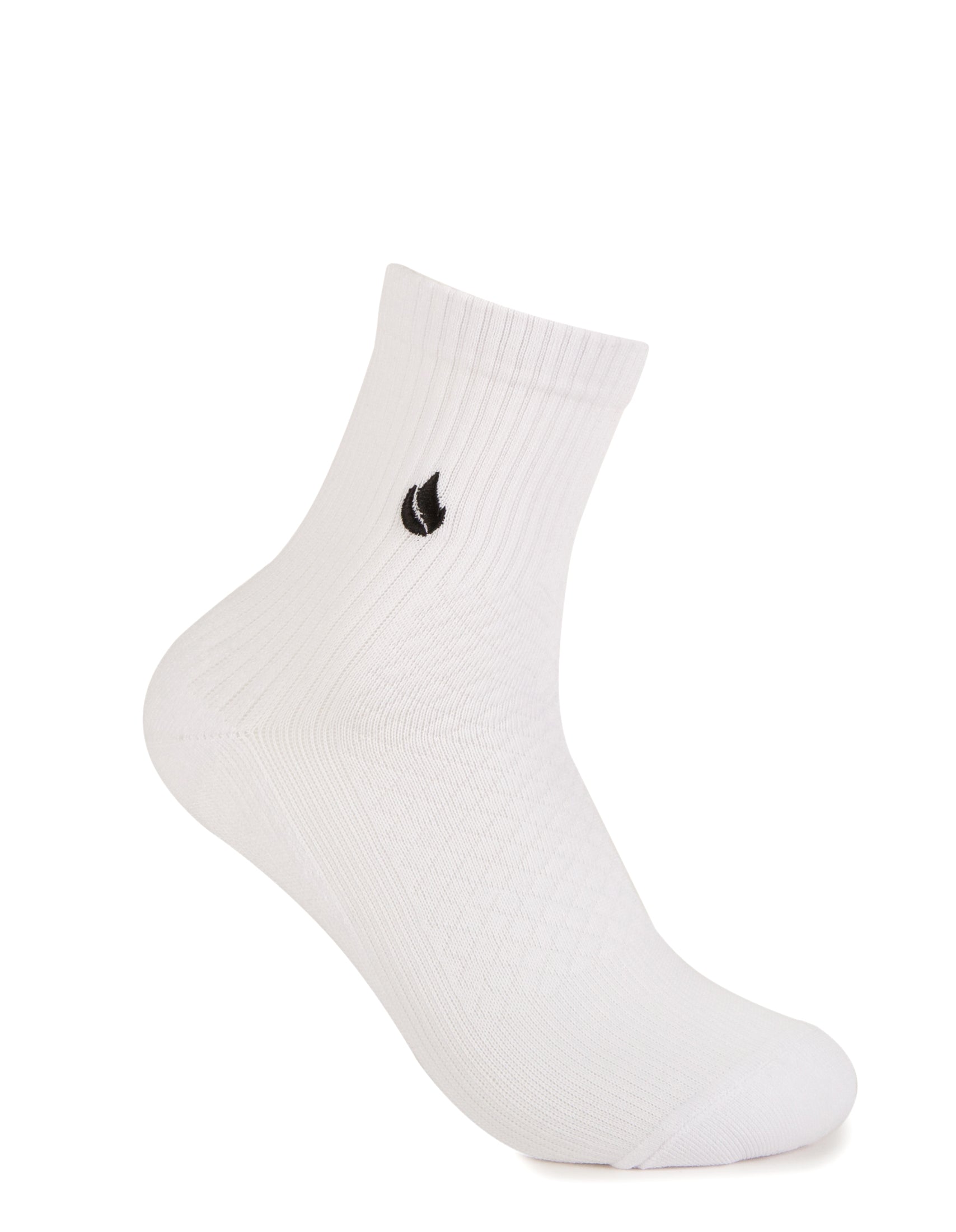Blaze Half Crew Sneaker Sock White 3-Pack