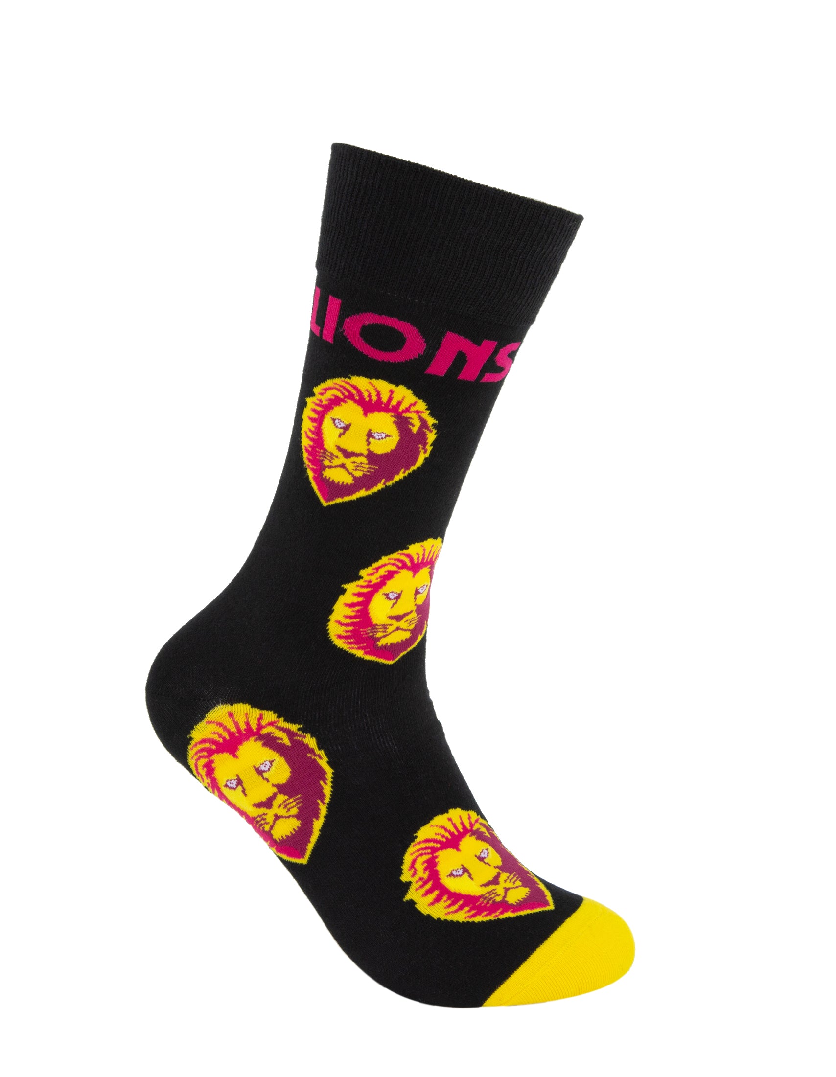 Brisbane Lions Mascot Organic Cotton Socks