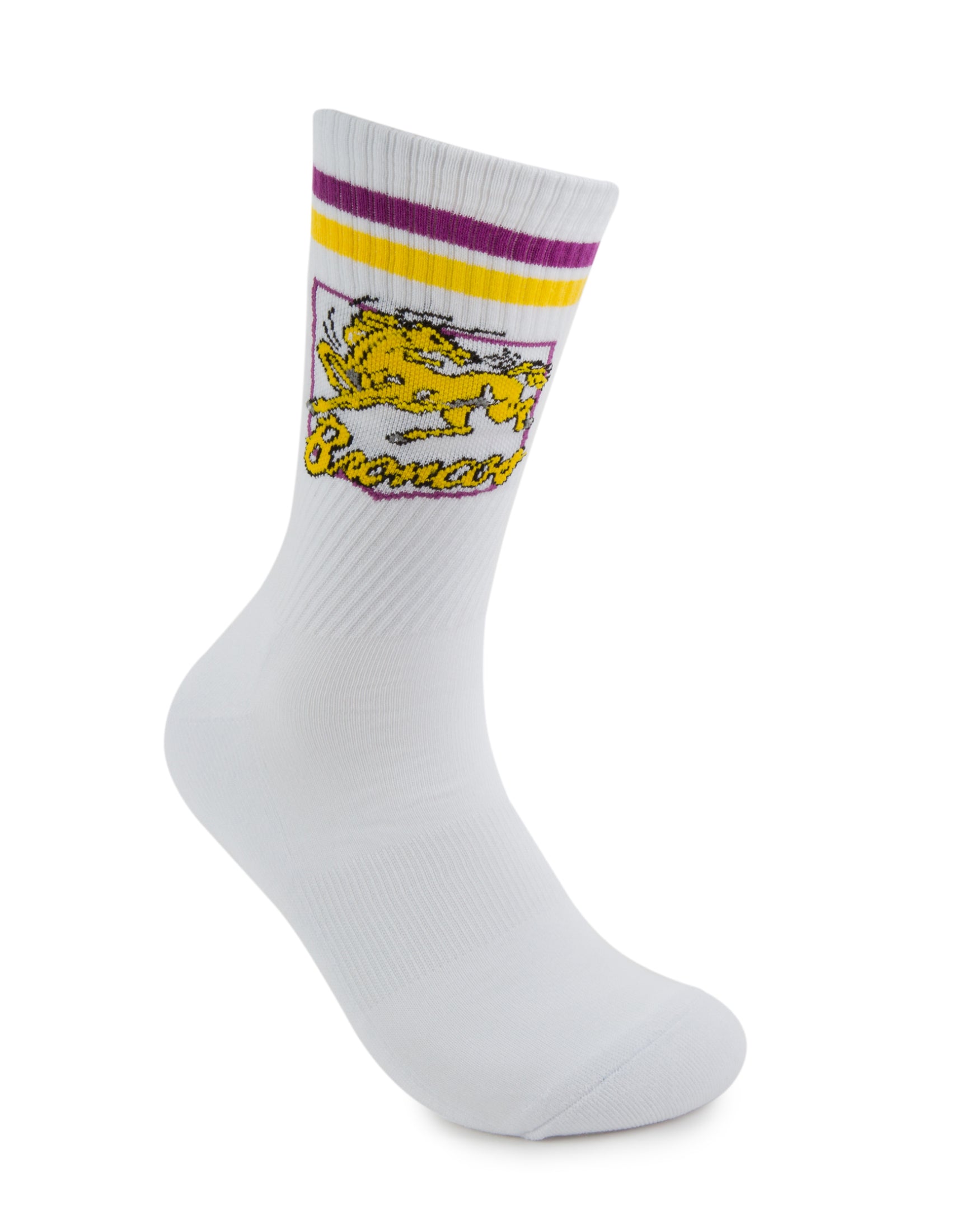 Brisbane Broncos Retro Sneaker Sock 2 Pack