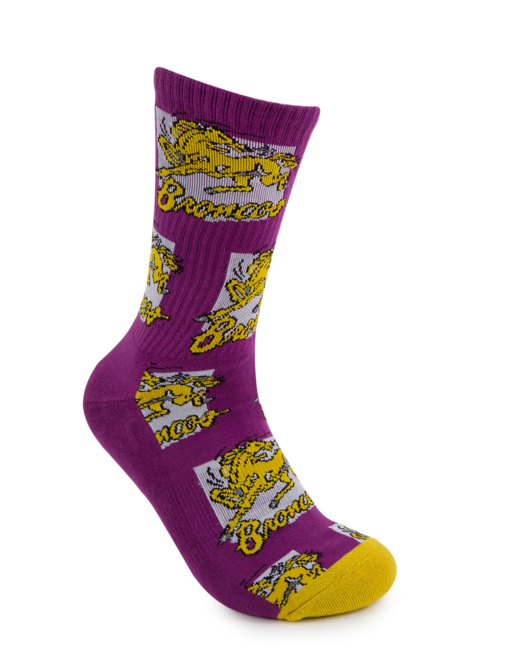 Brisbane Broncos Retro Sneaker Sock 2 Pack