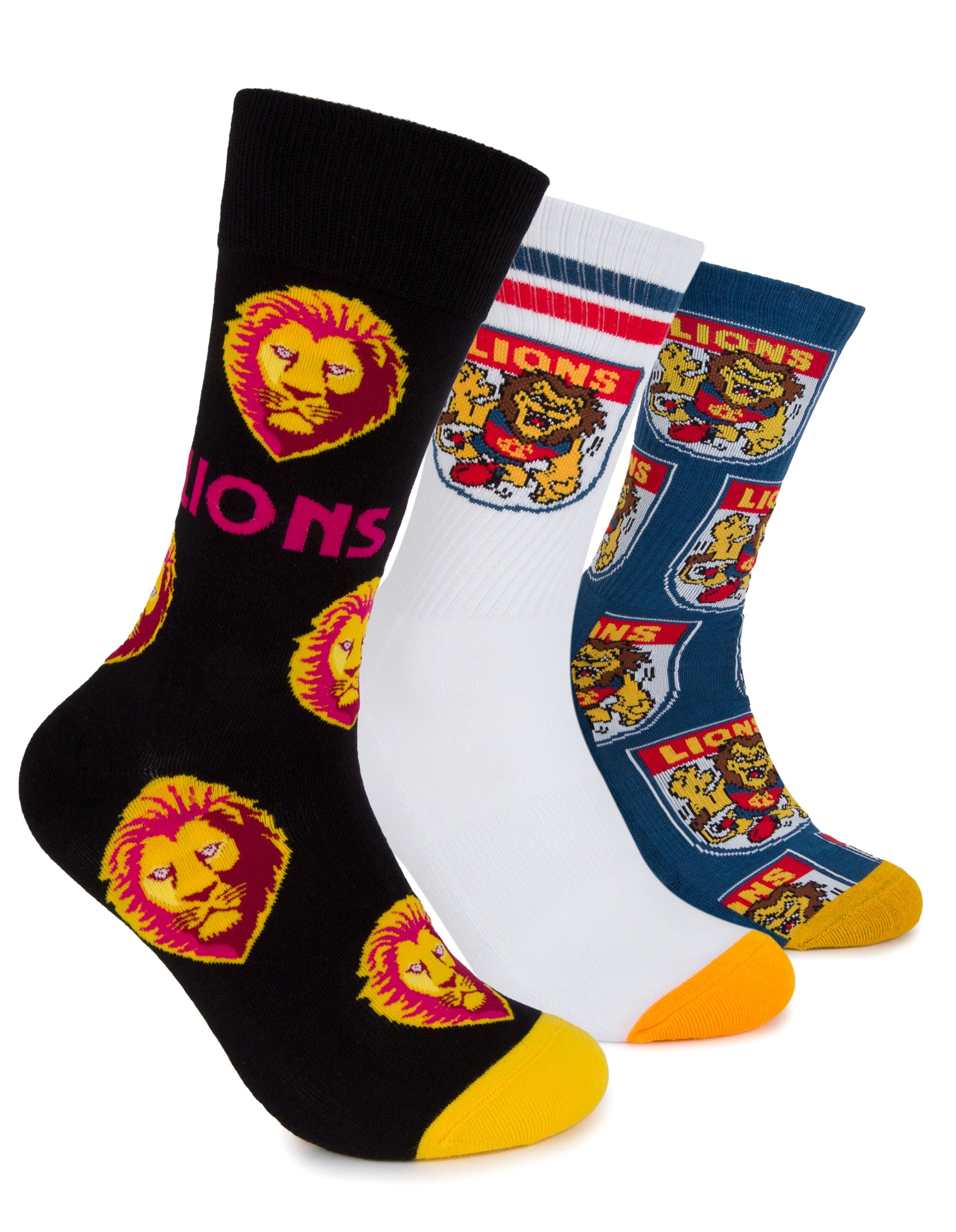 Brisbane Lions 3-Pack Gift Box