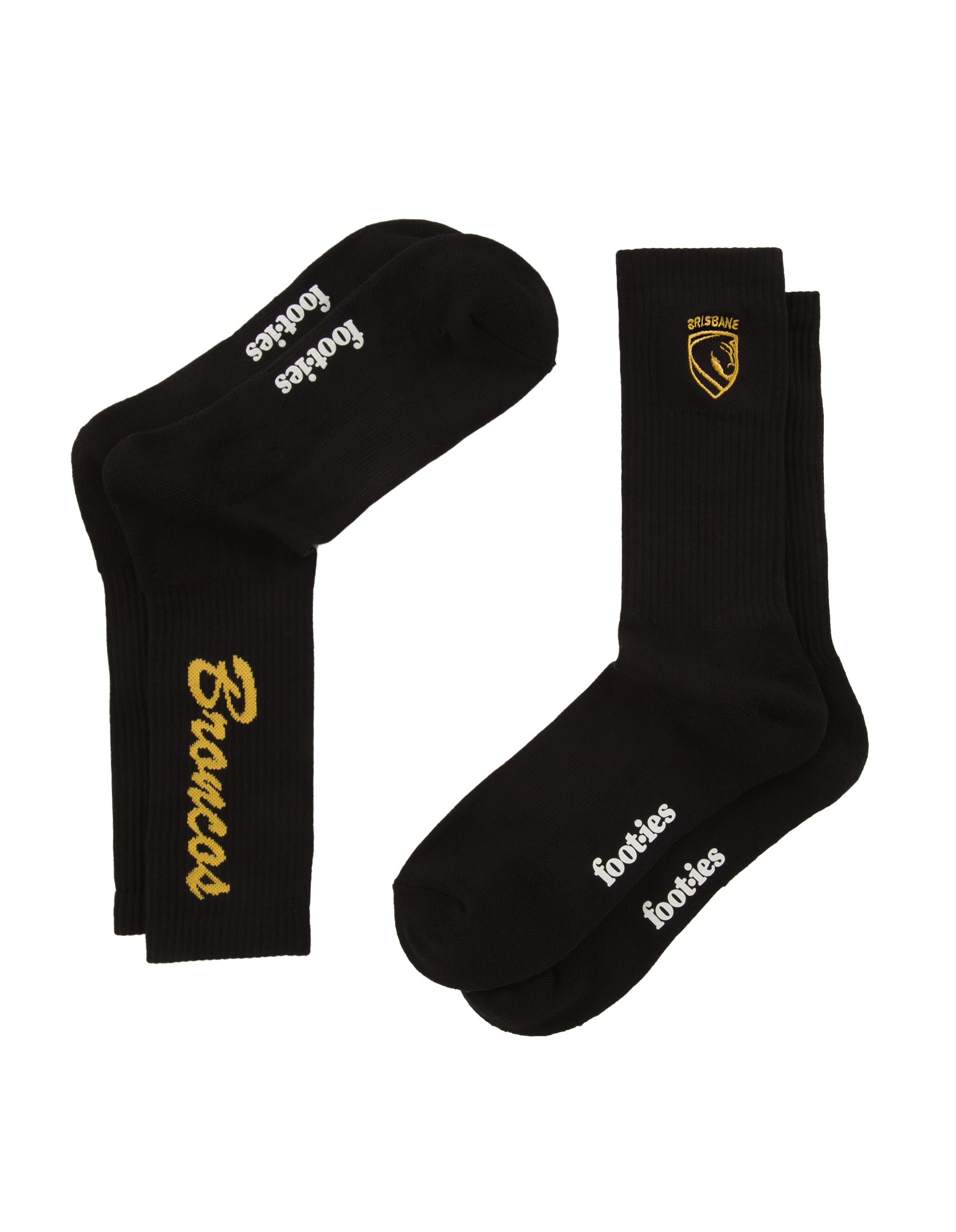 Brisbane Broncos Sneaker Sock 2-Pack
