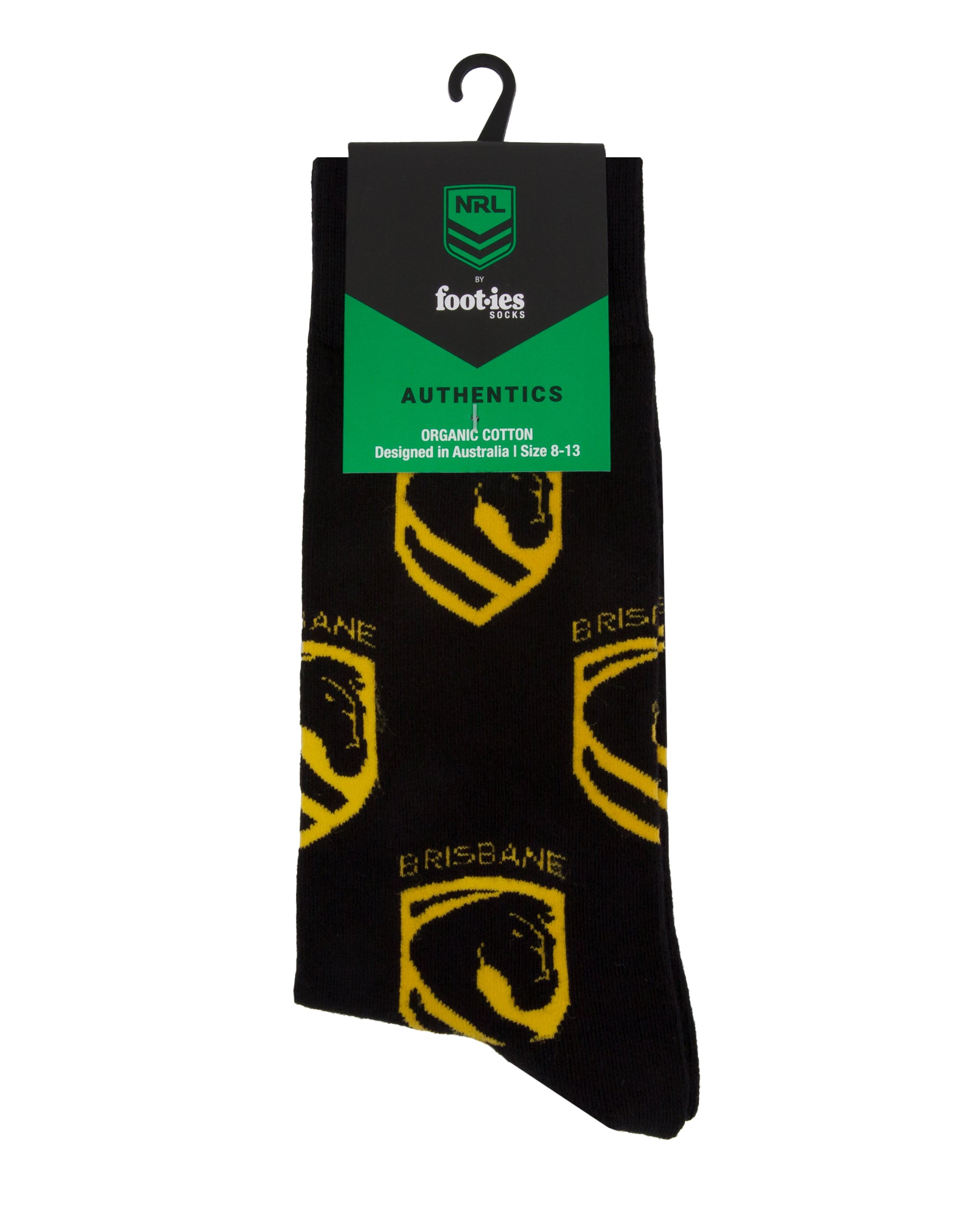 Brisbane Broncos Organic Cotton Sock