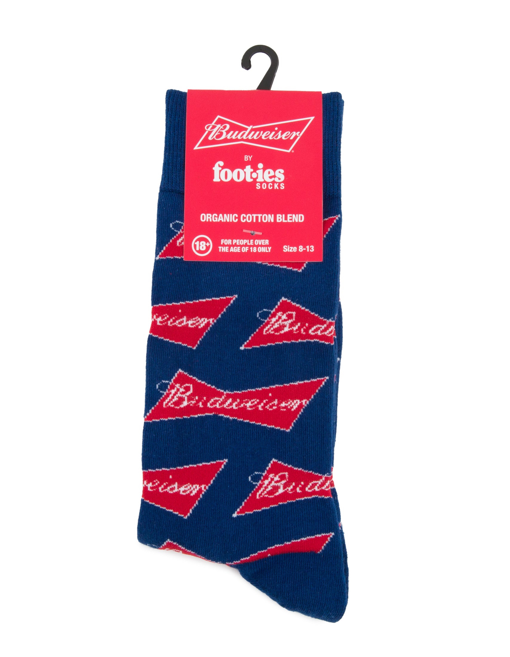 Budweiser Logos Organic Cotton Sock