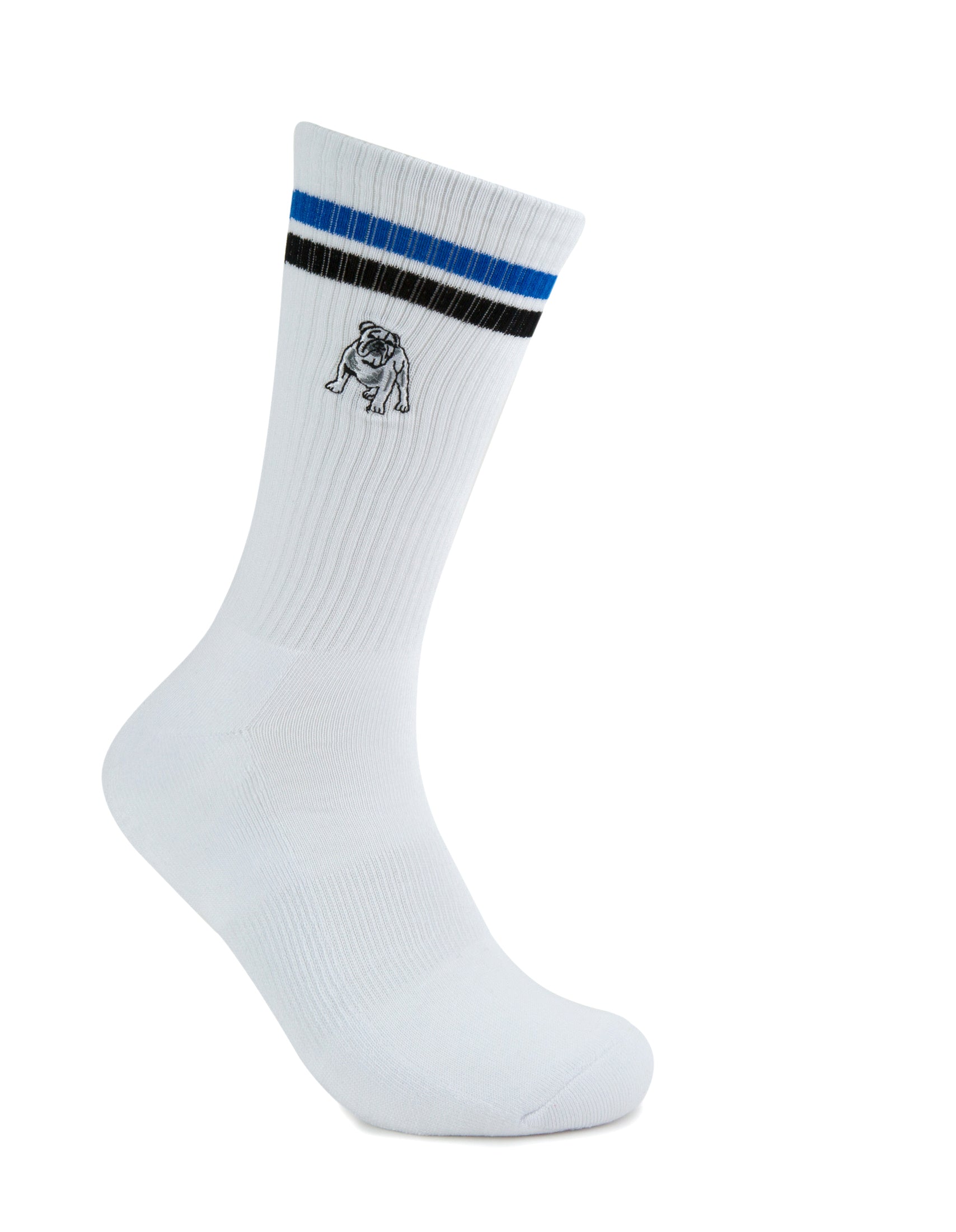 Canterbury-Bankstown Bulldogs Embroidered Sneaker Socks 2 Pack
