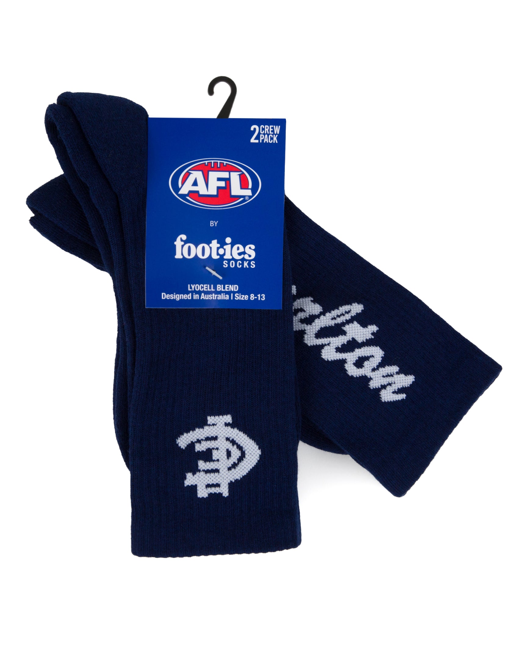 Carlton Blues Sneaker Sock 2-Pack