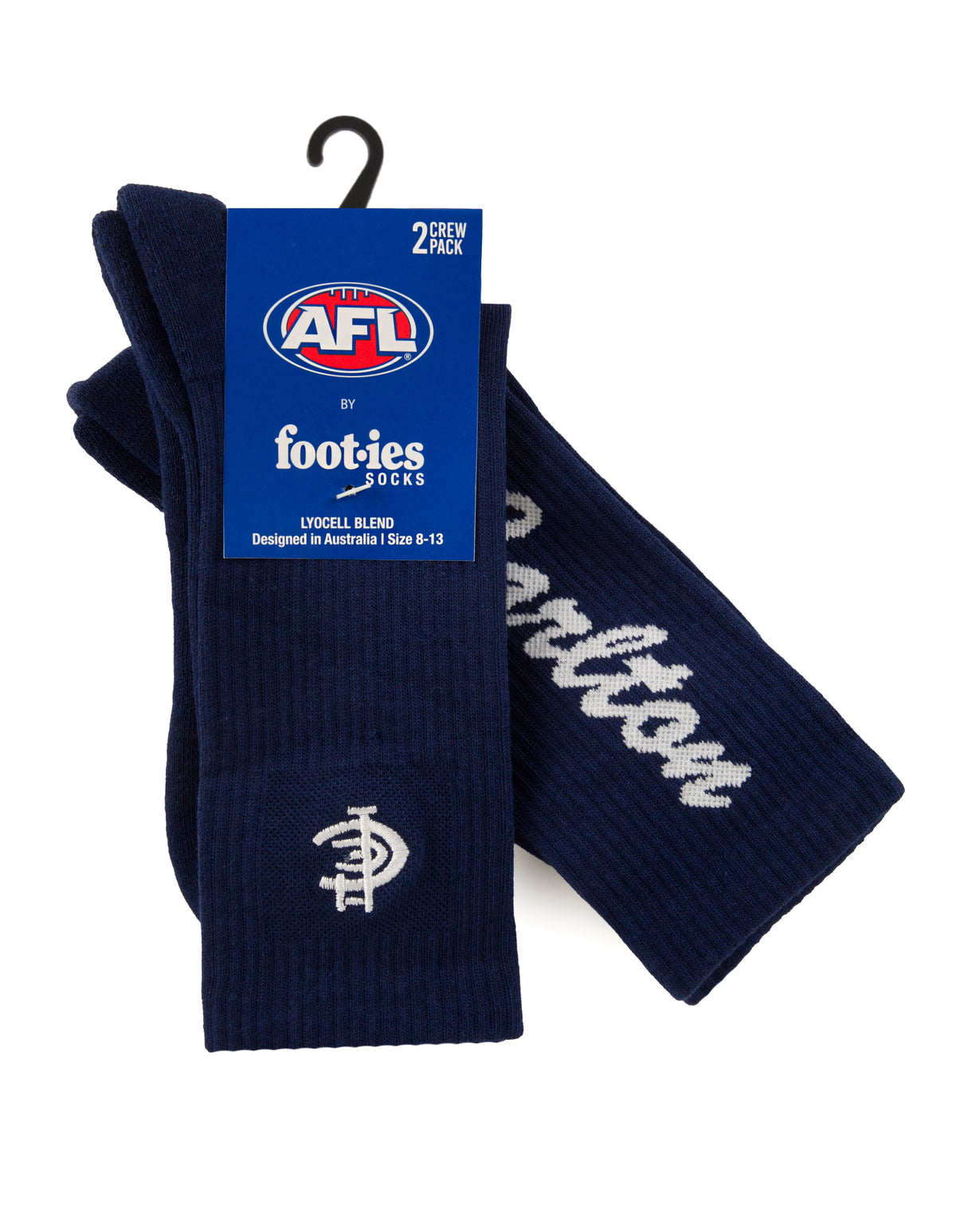 Carlton Blues Sneaker Sock 2-Pack