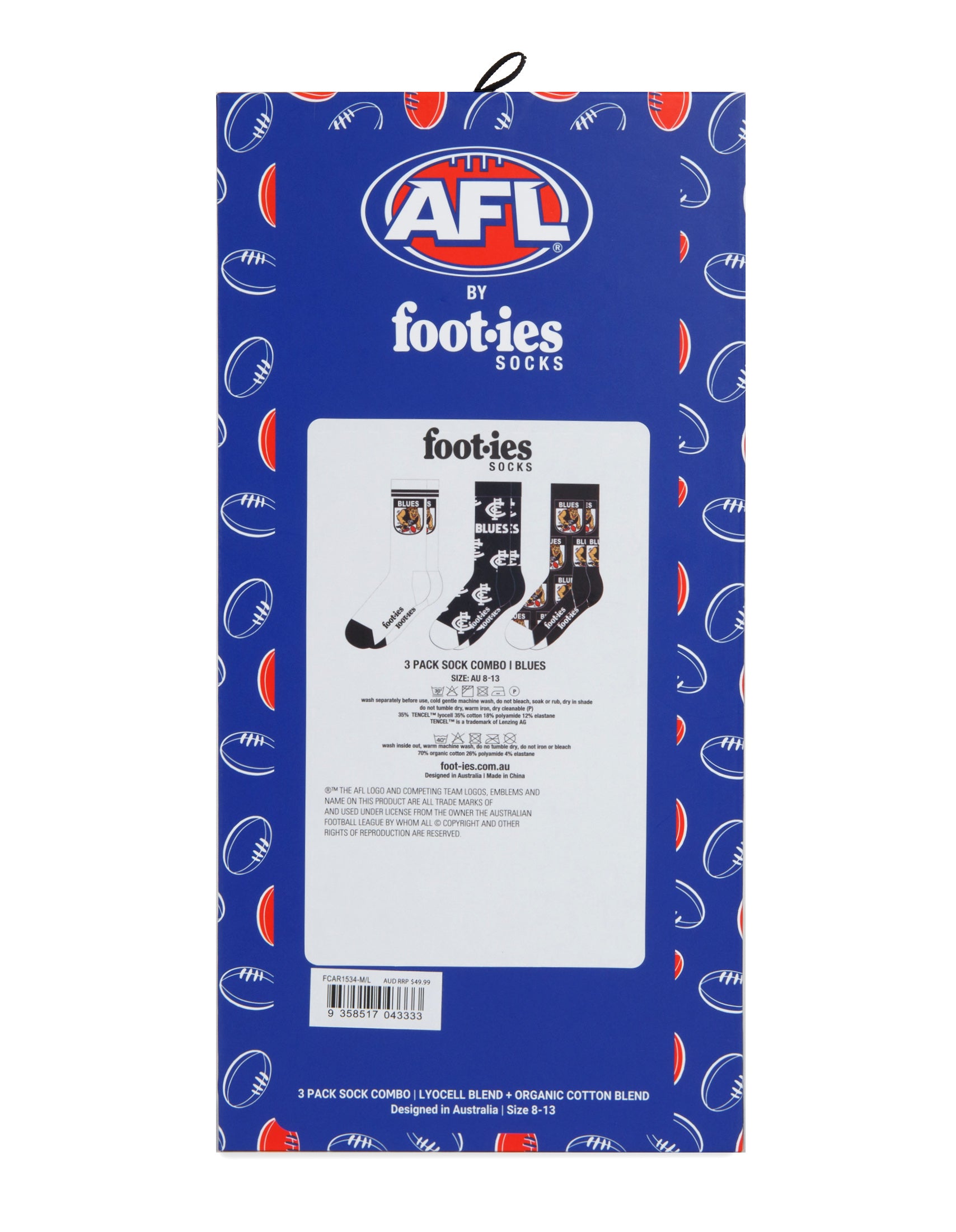 Carlton Blue 3-Pack Gift Box