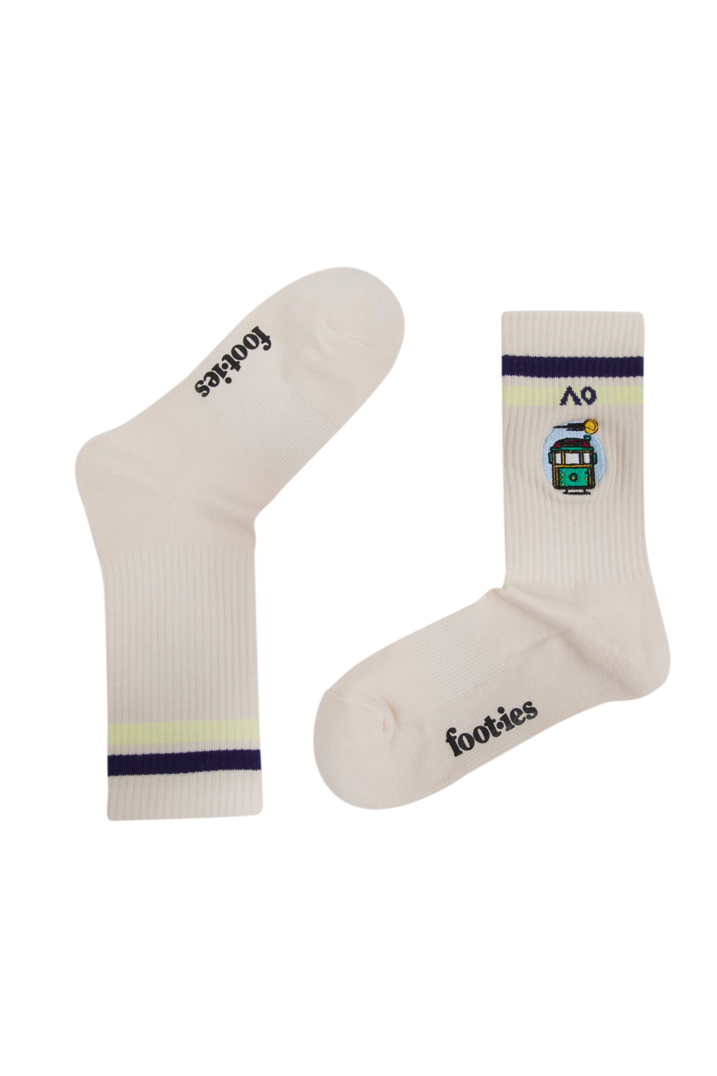 Australian Open City Icons Crew Sneaker Socks 2-Pack