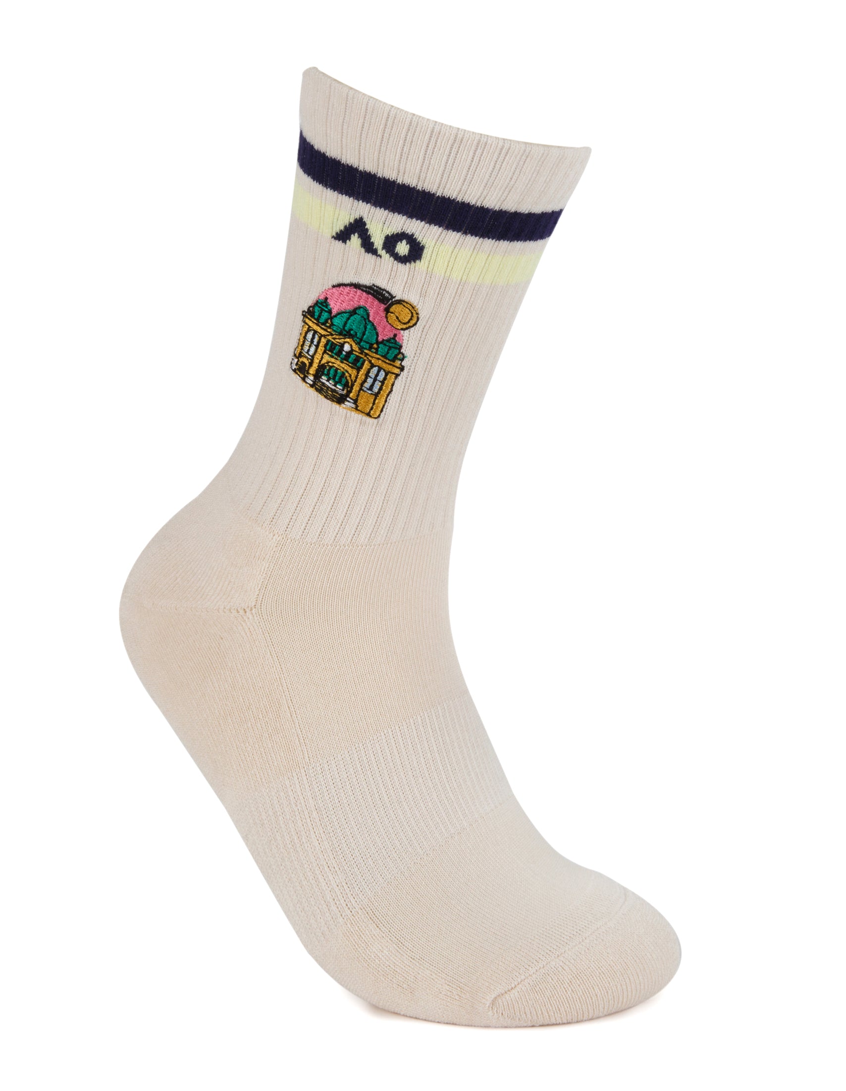 Australian Open City Icons Crew Sneaker Socks 2-Pack